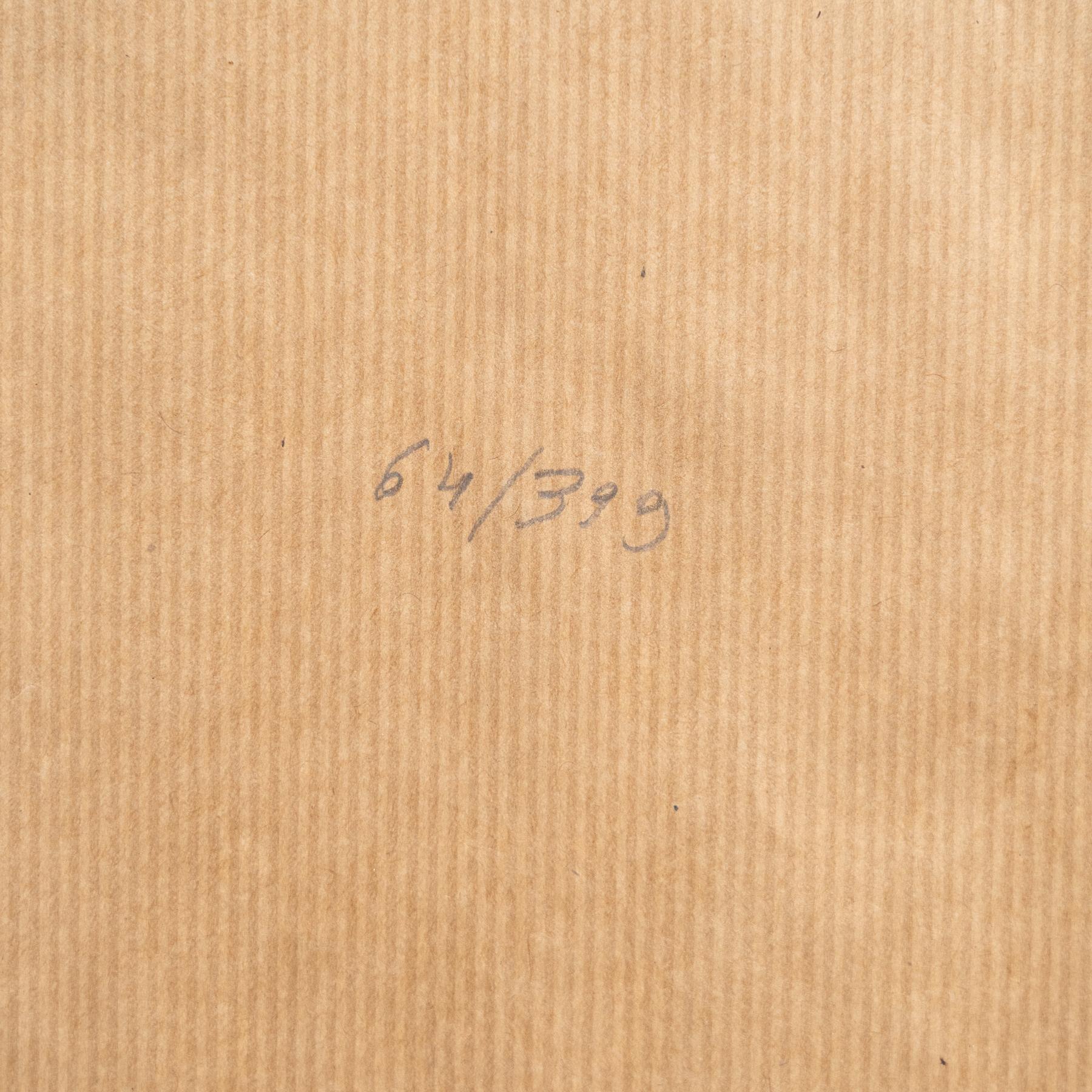 Grabado de Eduardo Chillida, hacia 1990 4