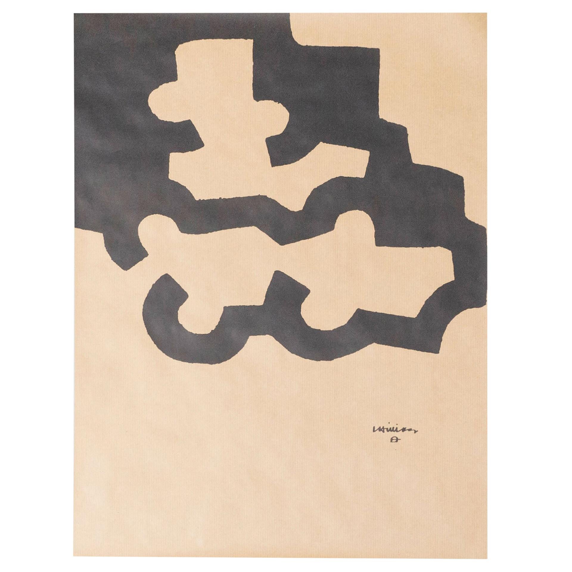 Eduardo Chillida Print, circa 1990