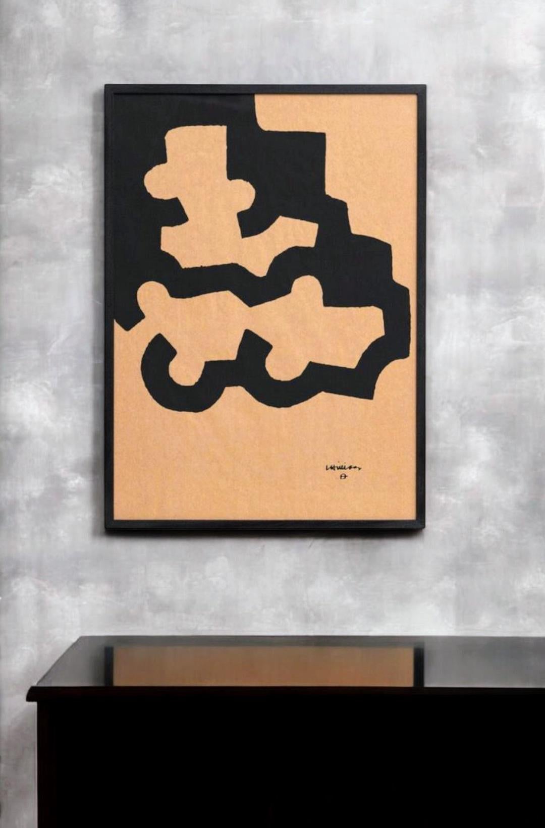 Eduardo Chillida Drucke, Satz von 2, um 1990 (Sonstiges) im Angebot