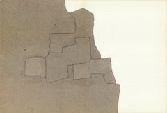 1975 Eduardo Chillida 'Untitled' Abstract Lithograph