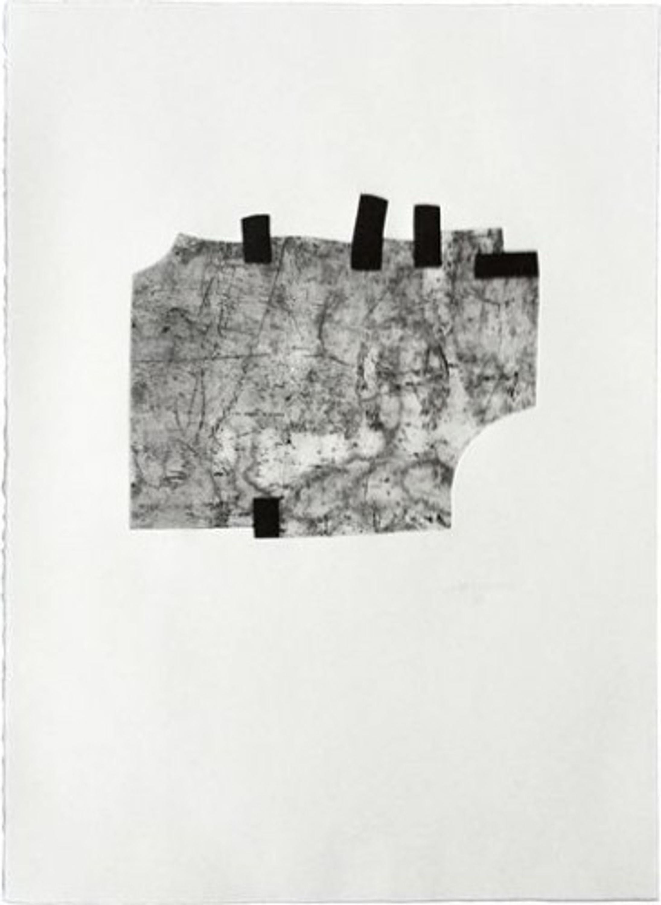 Against torture - Print by Eduardo Chillida