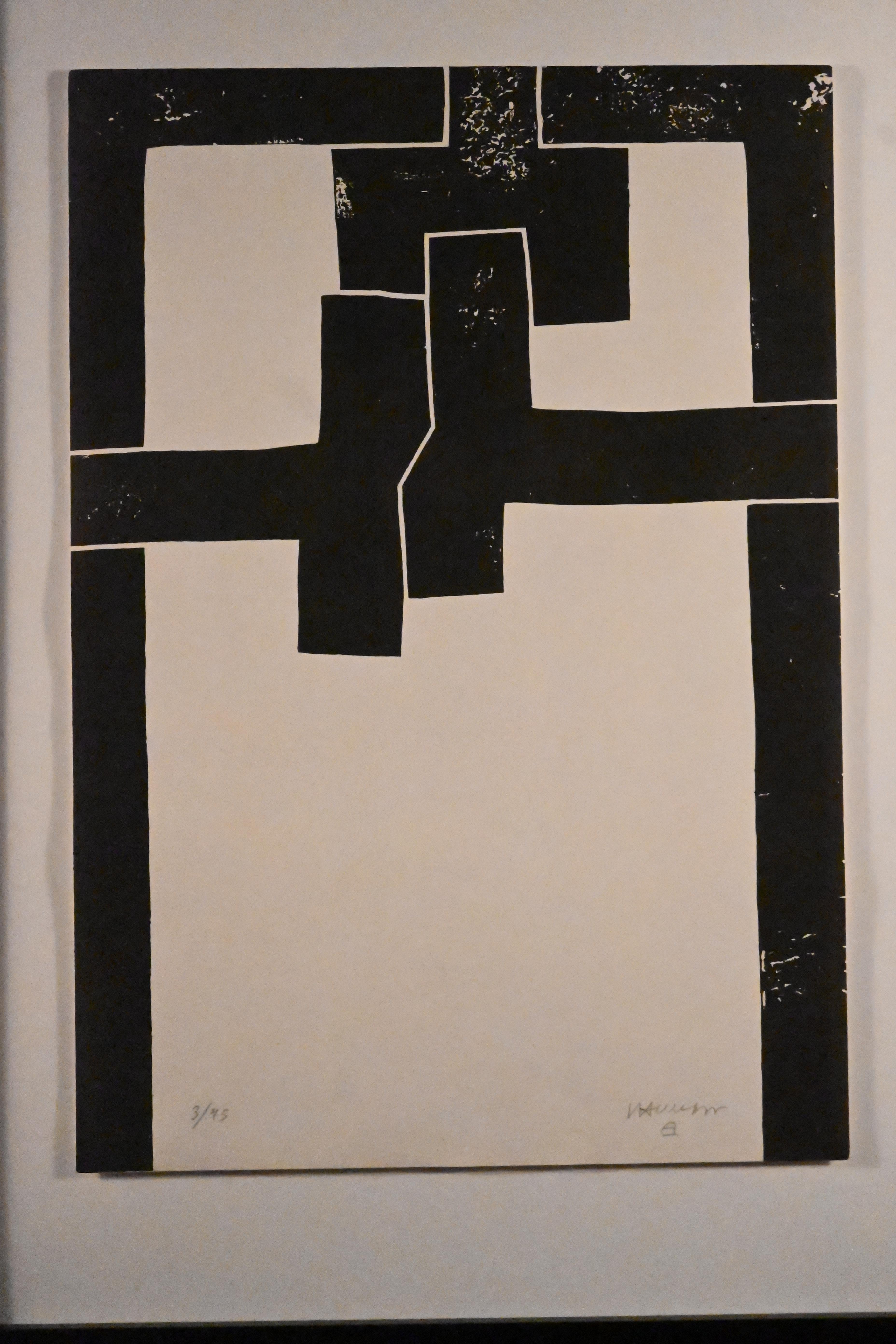 Original Signed Abstract Print · Iconic Basque Sculptor · 1970s Spanish Abstract For Sale 10