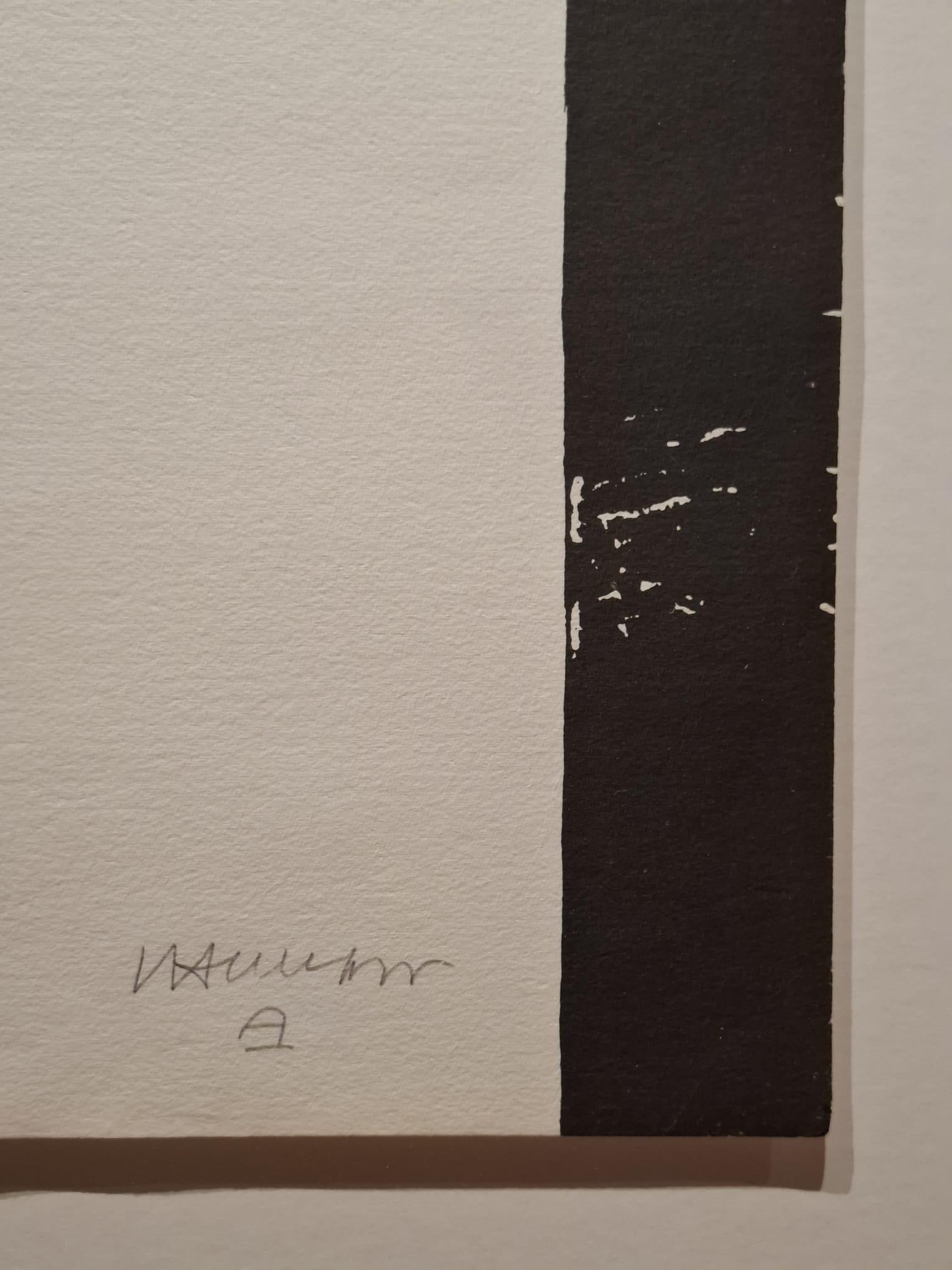 Barcelone - Expressionnisme abstrait Print par Eduardo Chillida