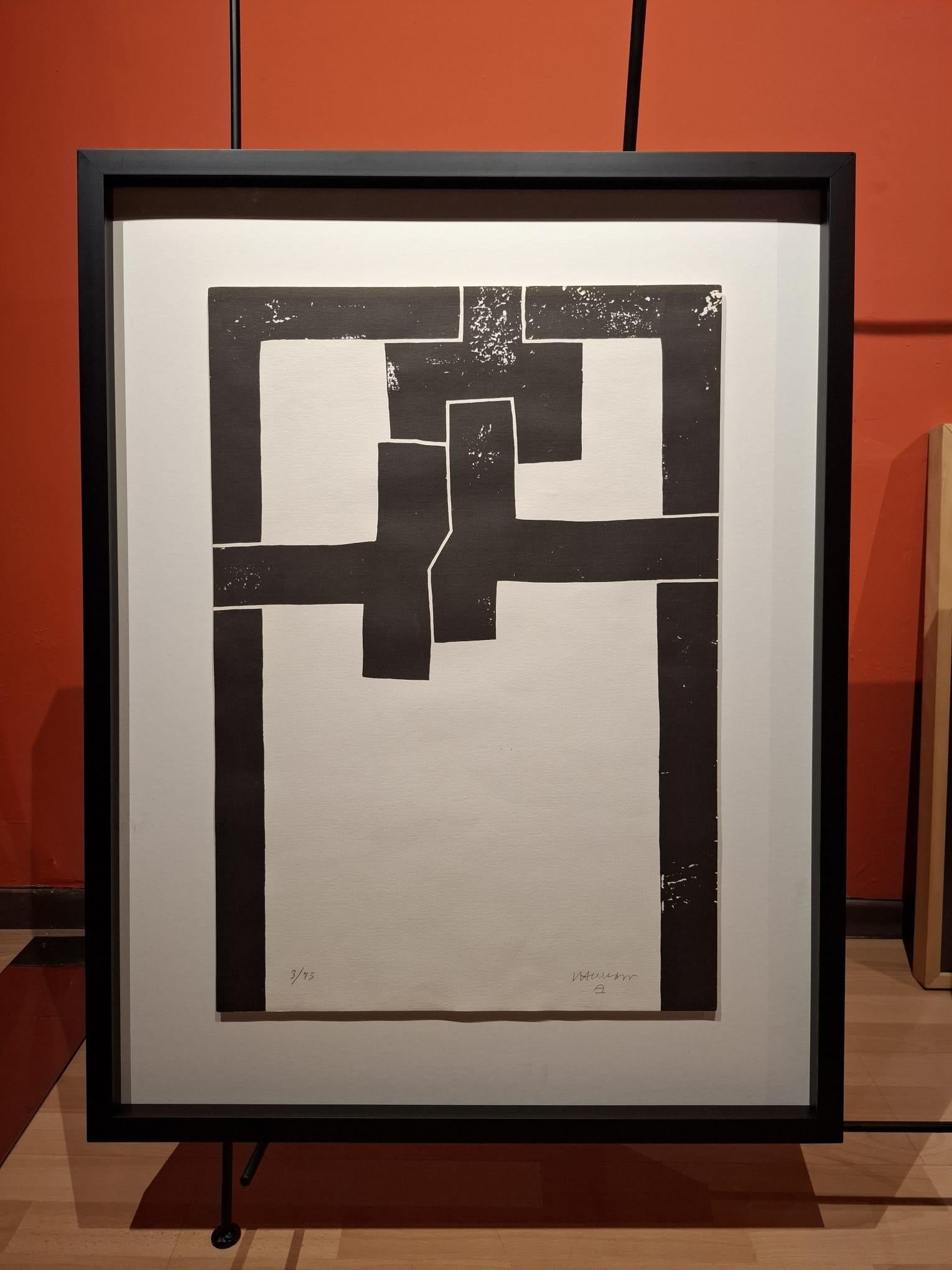 Abstract Print Eduardo Chillida - Barcelone