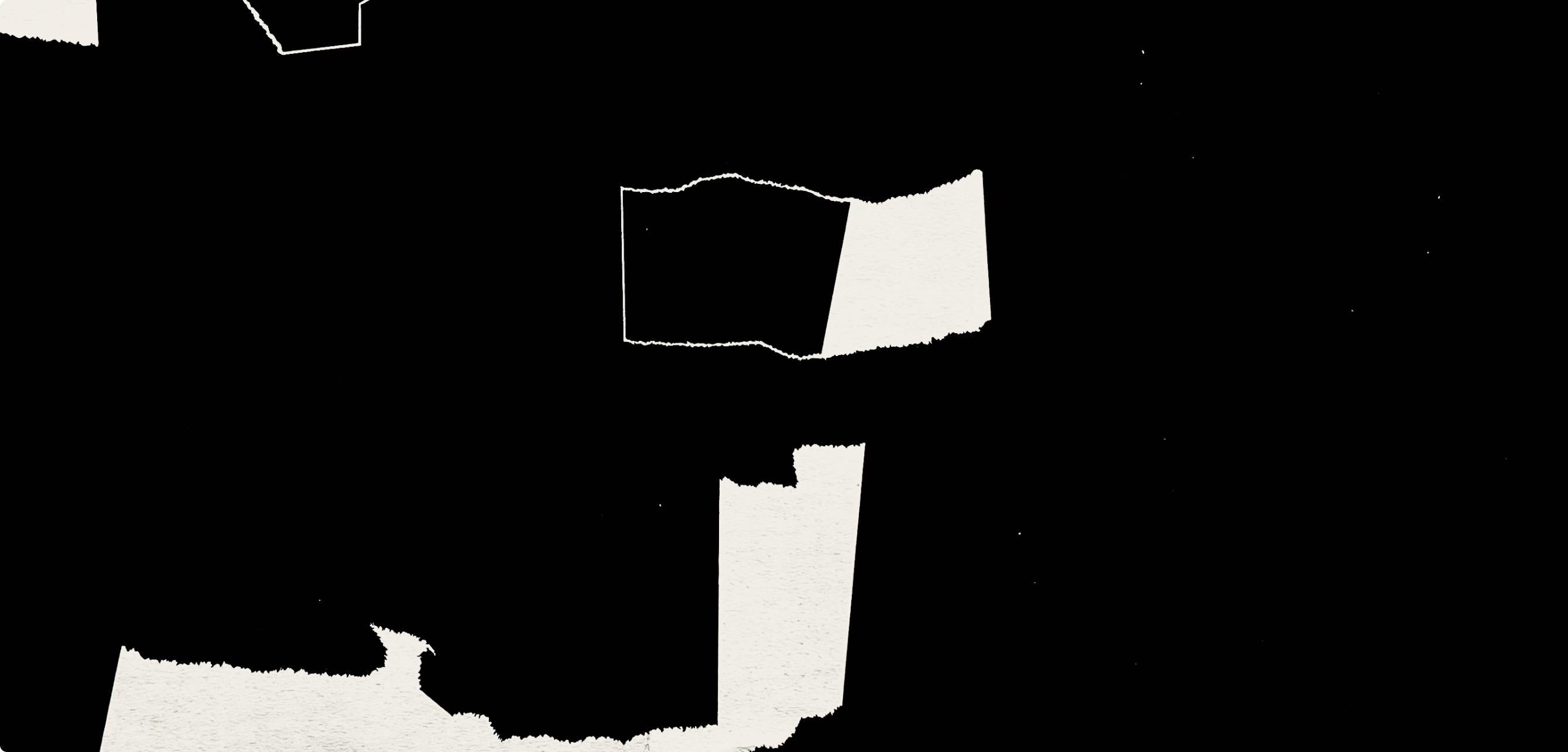 Chillida, Composition, Derrière le miroir (après) - Noir Abstract Print par Eduardo Chillida