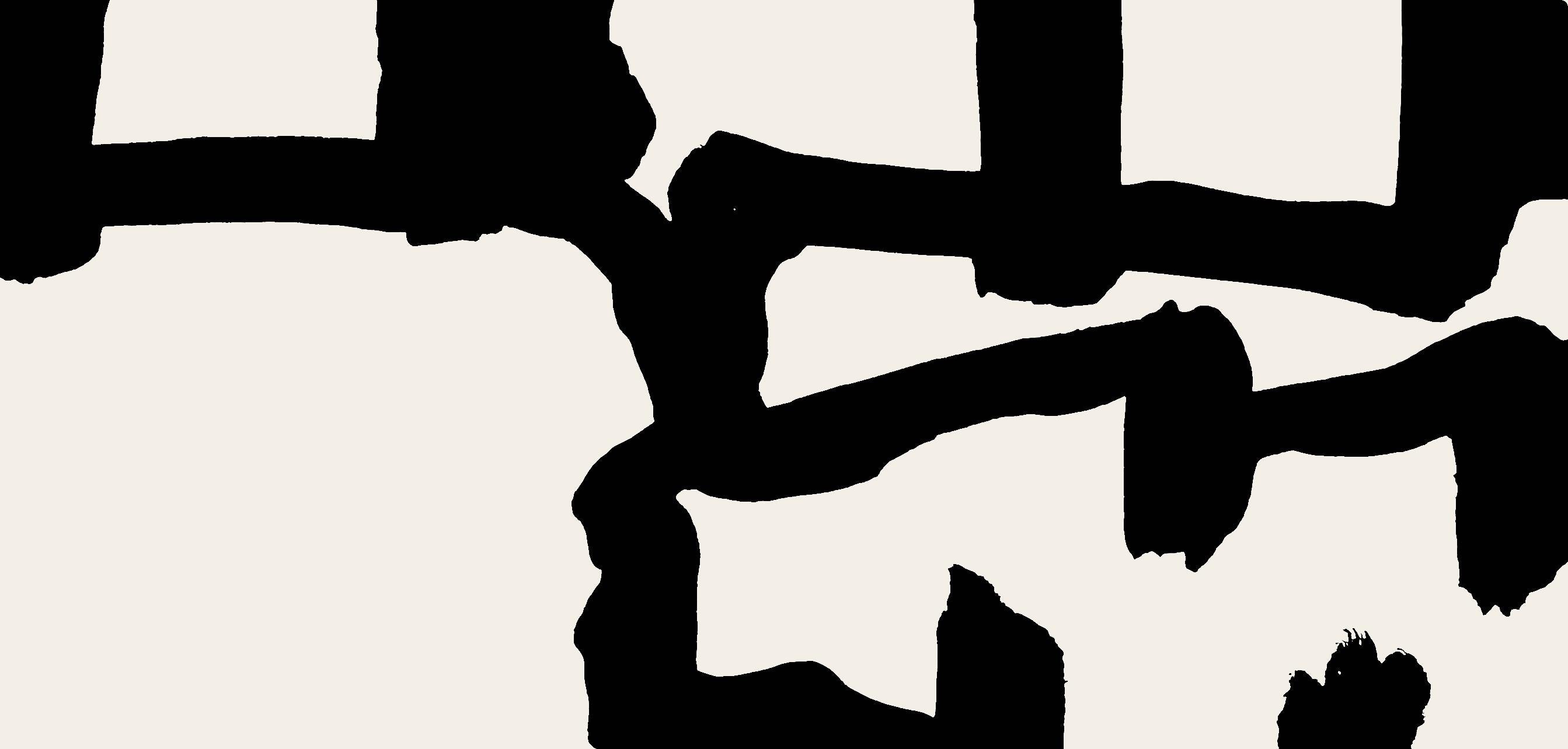 Chillida, l'Hommage à Georges Braque, Derrière le miroir (d'après) - Print de Eduardo Chillida