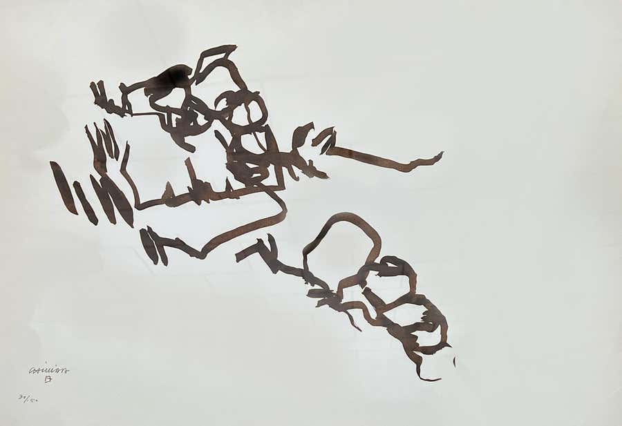 Concordancia - 1960 - Eduardo Chillida - Lithograph