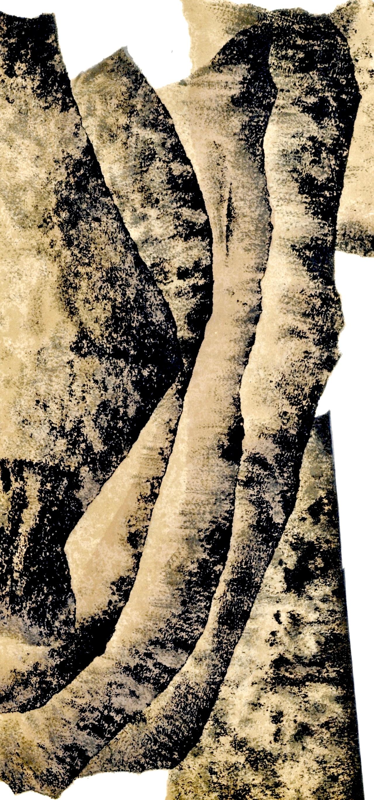 Corrélation, Derrière le miroir - Print de Eduardo Chillida