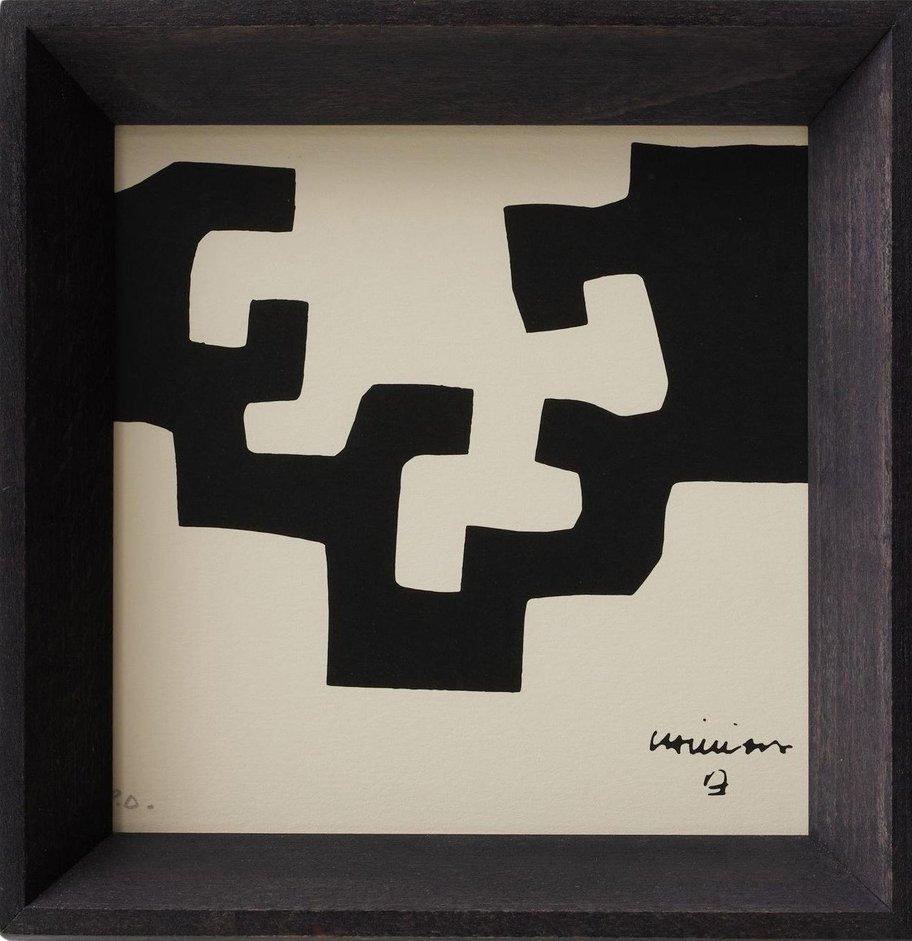 Eduardo Chillida Lithographie, 1975 - Épreuve d'artiste (P.A.), encadrée en vente 12
