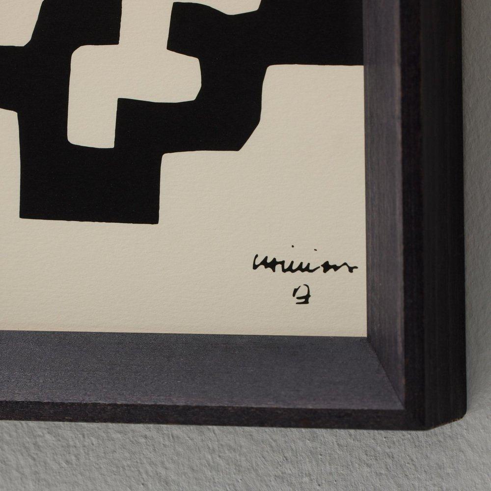 Eduardo Chillida Lithographie, 1975 - Épreuve d'artiste (P.A.), encadrée en vente 2