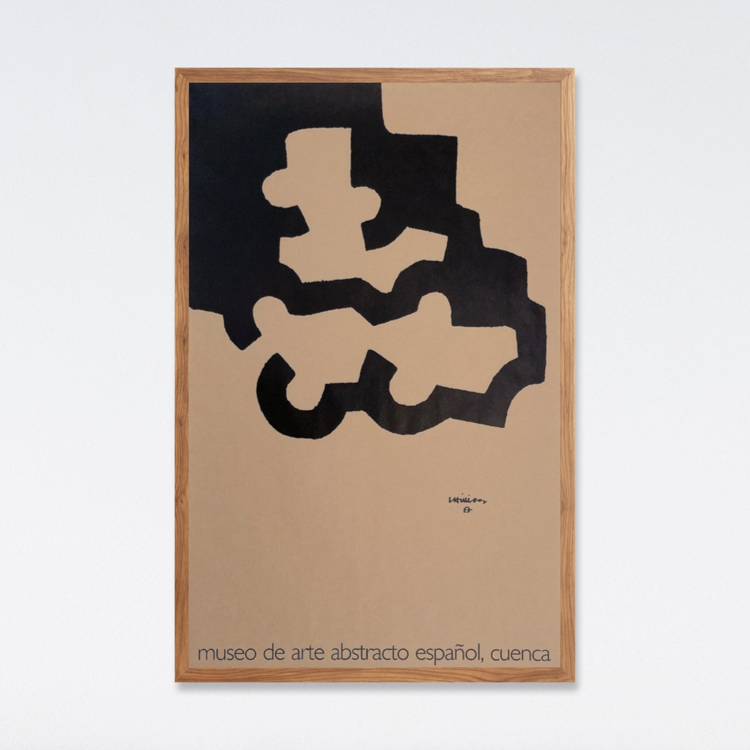 Eduardo Chillida, Sin titulo (Untitled), 1994 Lithographic poster, geometric 3