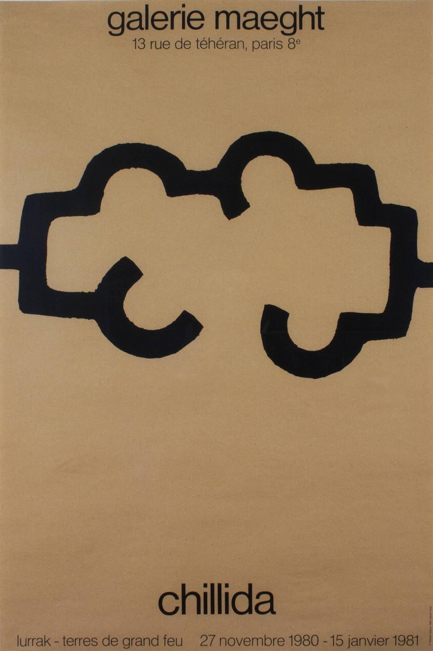 galerie maeght chillida poster