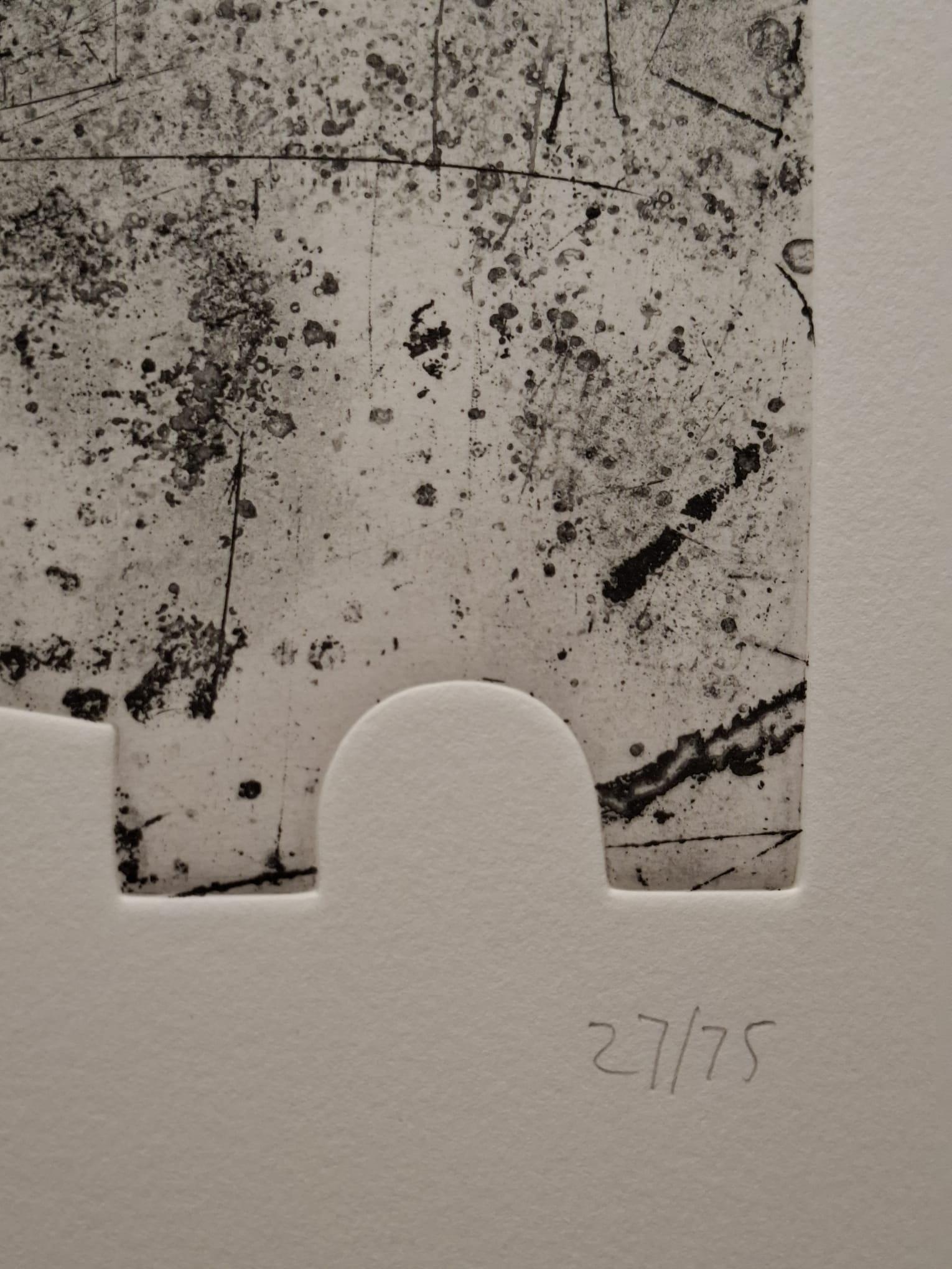 La Ninfa del Silencio - Print Abstracto de Eduardo Chillida