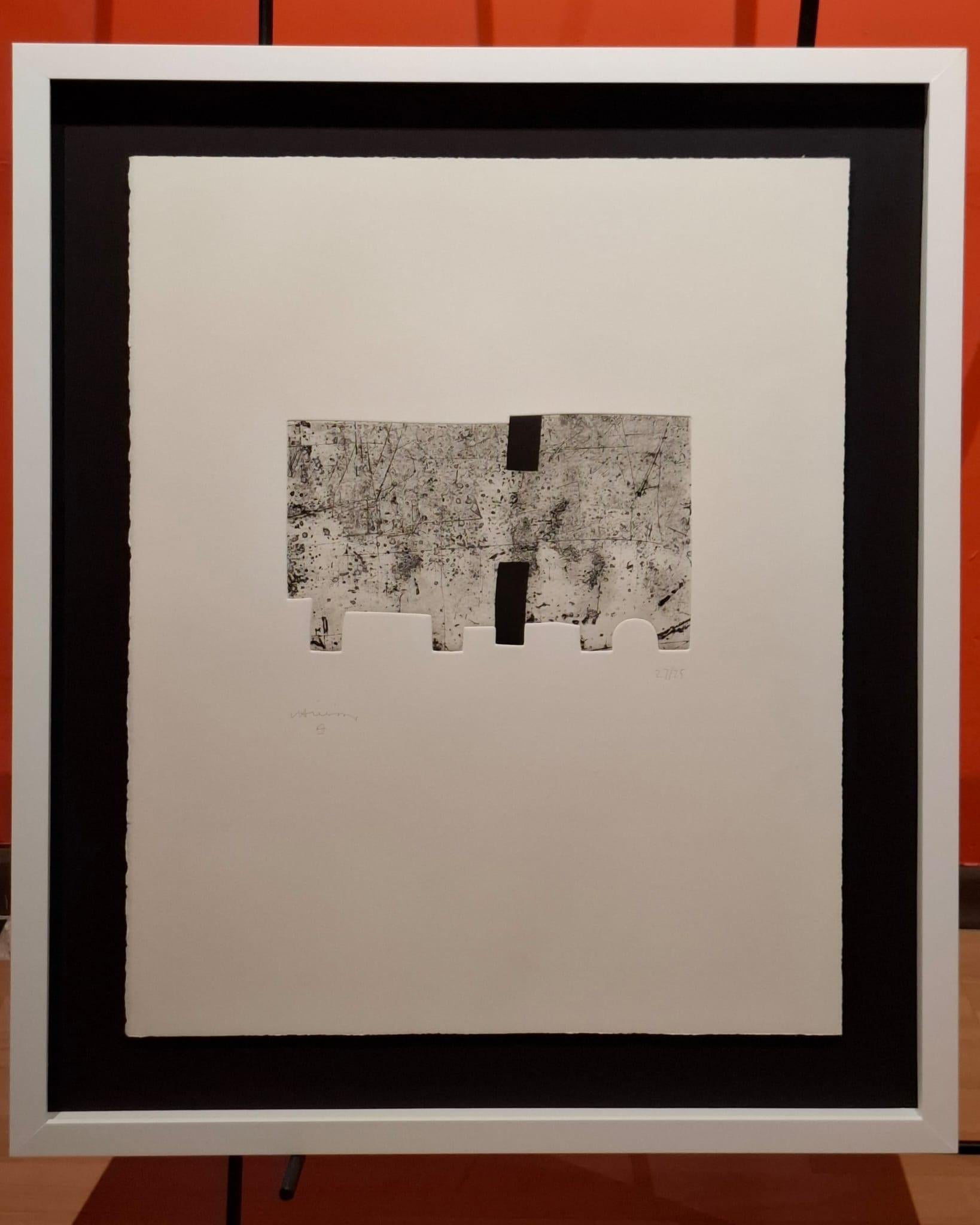 Abstract Print de Eduardo Chillida - La Ninfa del Silencio