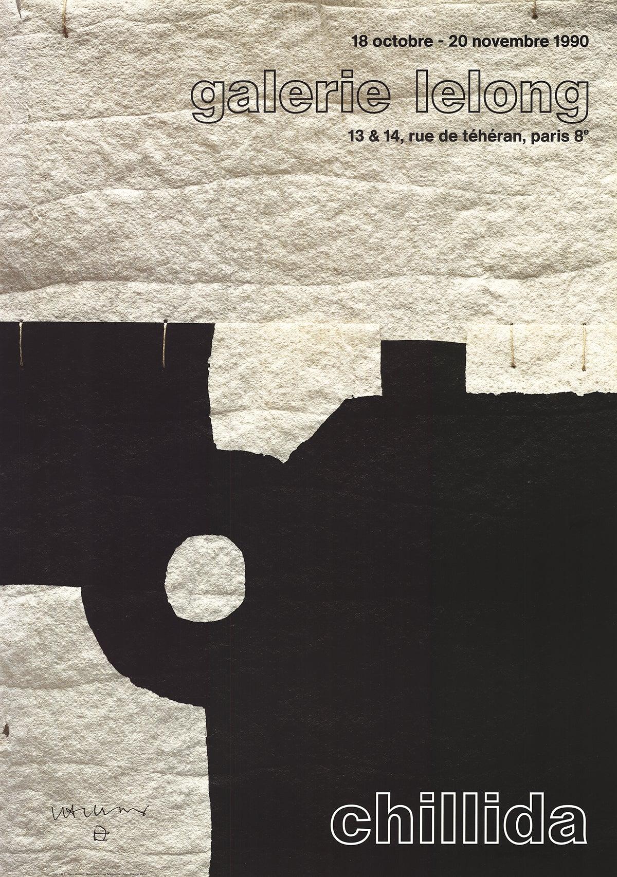 Abstract Print di Eduardo Chillida - Dipinti e sculture alla Galerie Lelong 1990