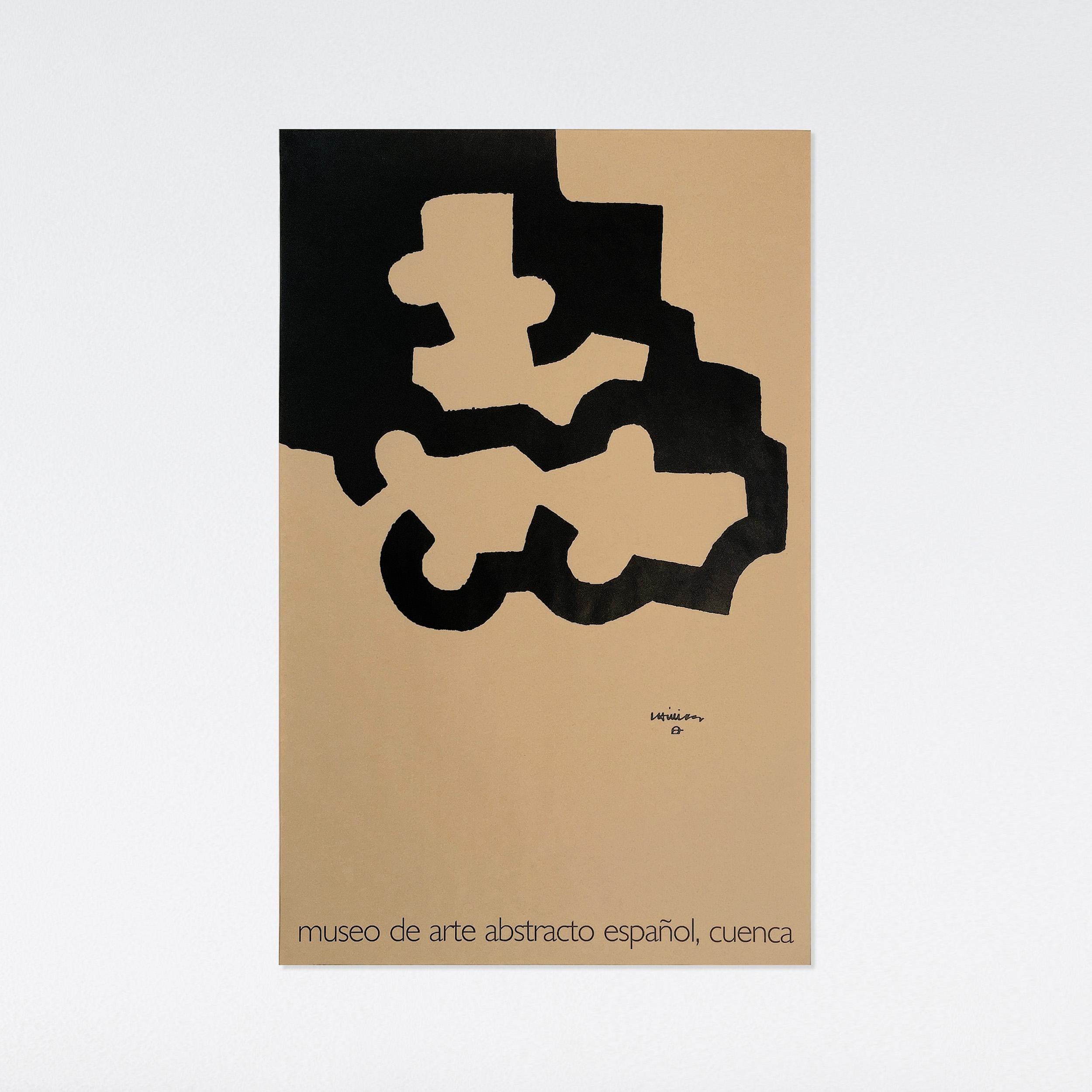 Pair of 2 Lithographic Posters by Eduardo Chillida Set, 1994 and 2004 1