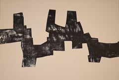 Sakondu - Original Lithograph by Eduardo Chillida - 1968