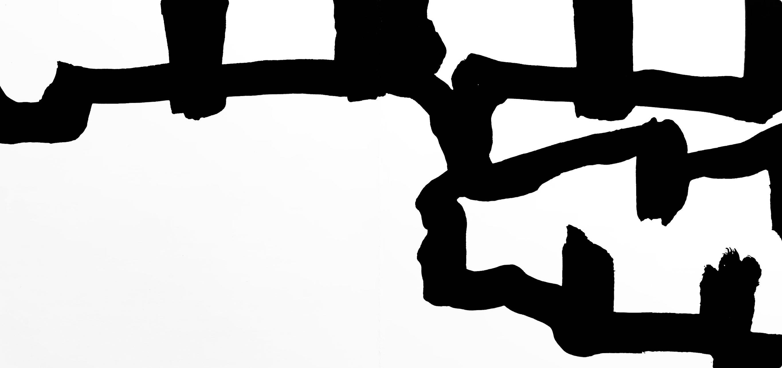 Poême pour Georges Braque, L'Hommage à Georges Braque, Derrière le miroir - Print by Eduardo Chillida