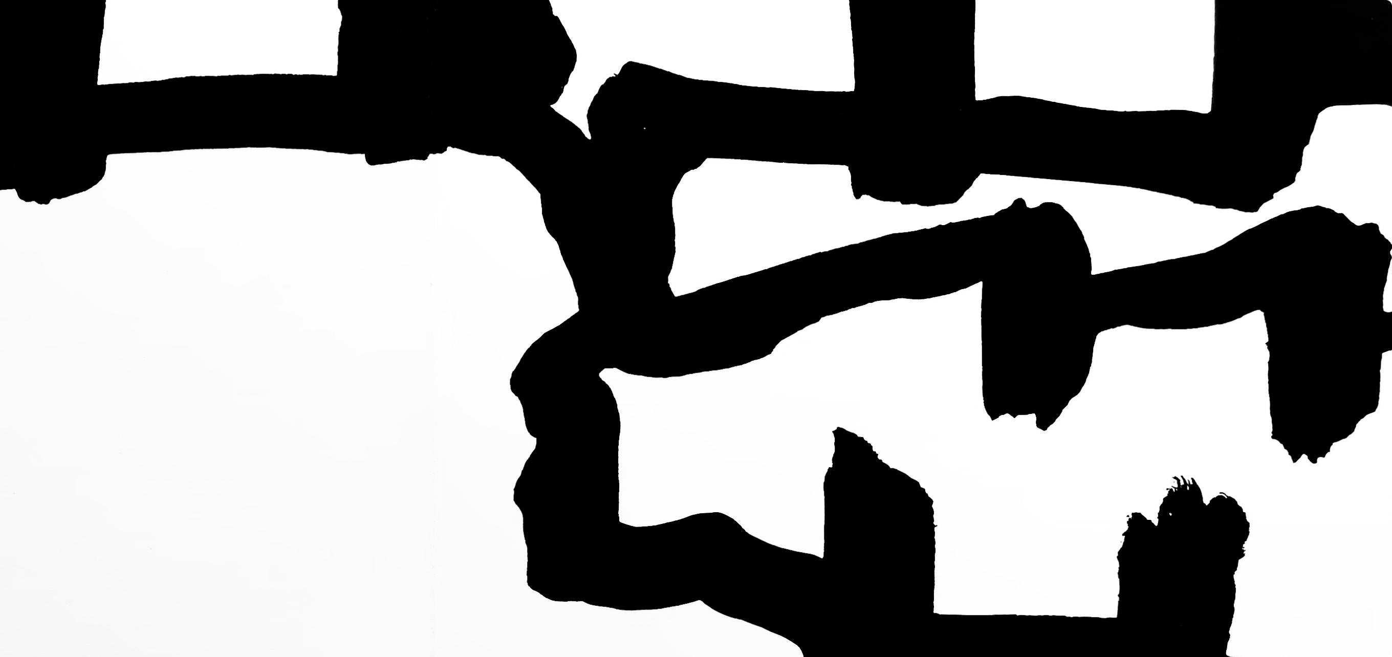 Poême pour Georges Braque, L'Hommage à Georges Braque, Derrière le miroir - Modern Print by Eduardo Chillida