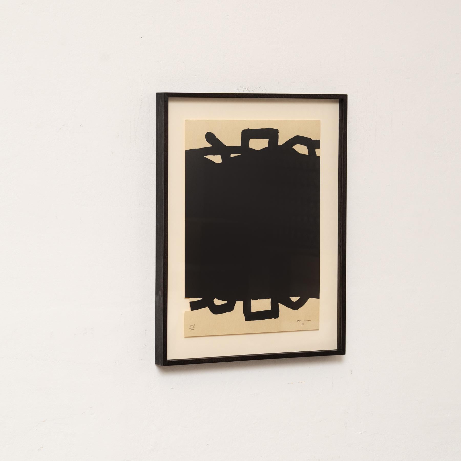 Odisea abstracta de Eduardo Chillida: Litografía 