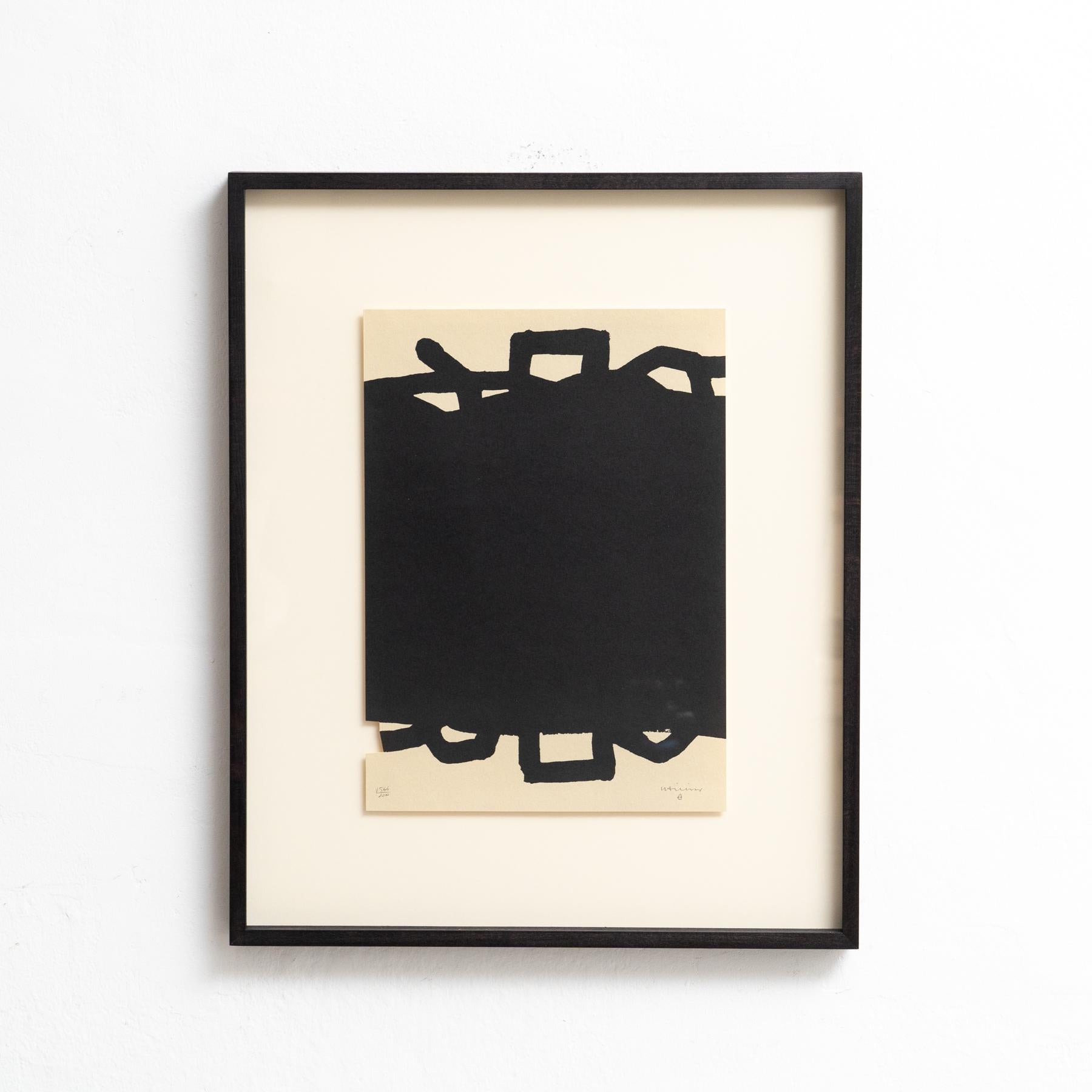 Odisea abstracta de Eduardo Chillida: Litografía 