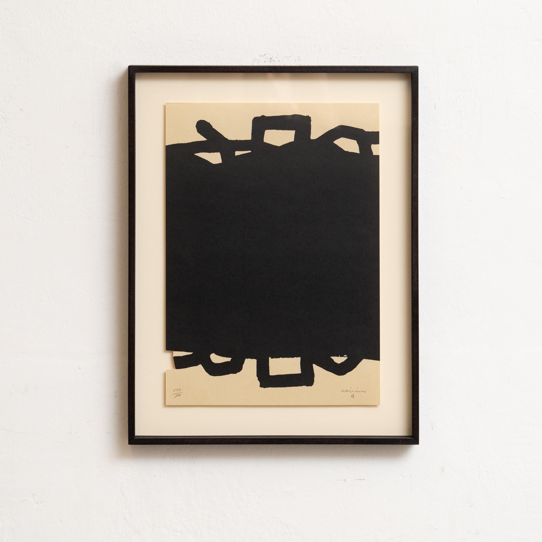 Odisea abstracta de Eduardo Chillida: Litografía 