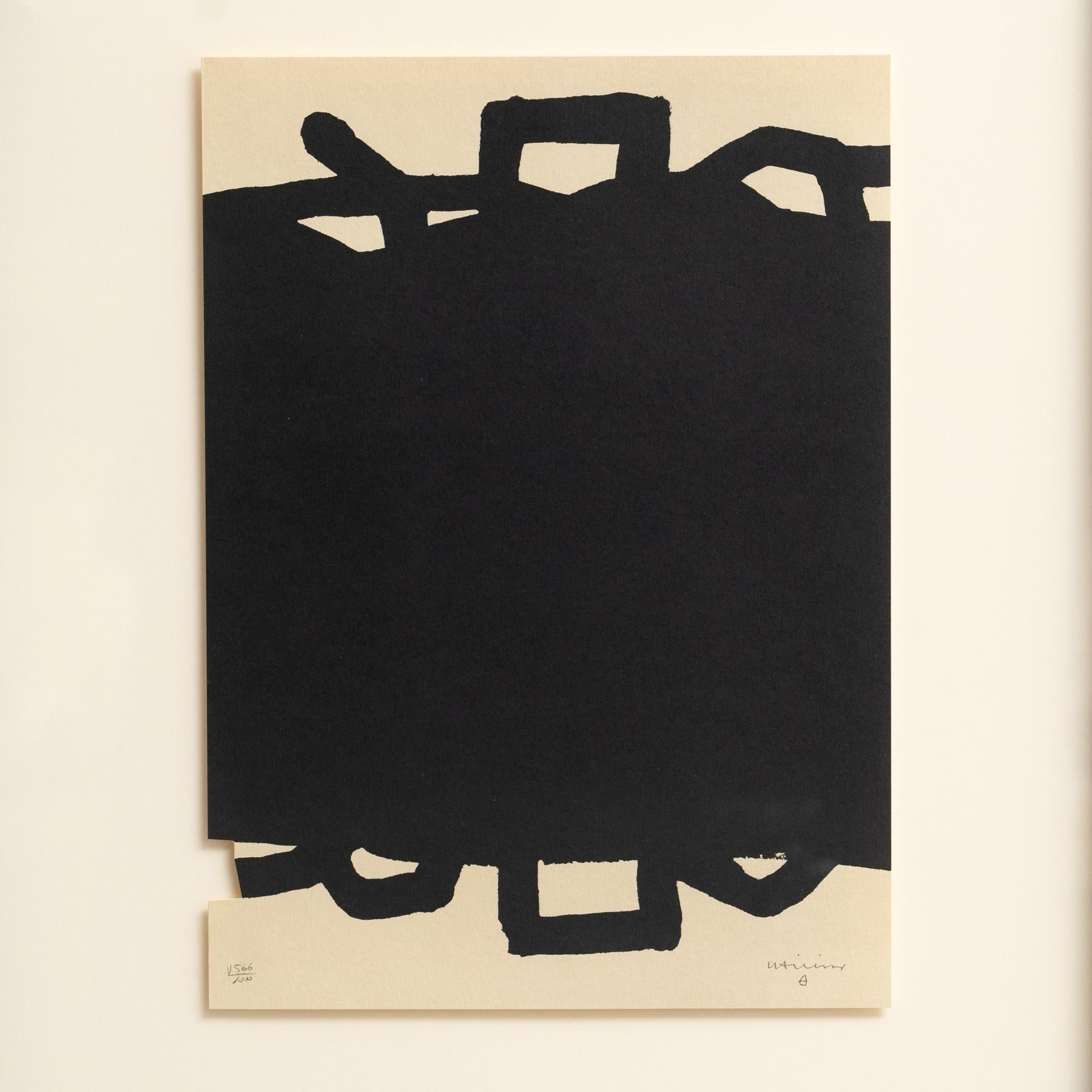 Odisea abstracta de Eduardo Chillida: Litografía 