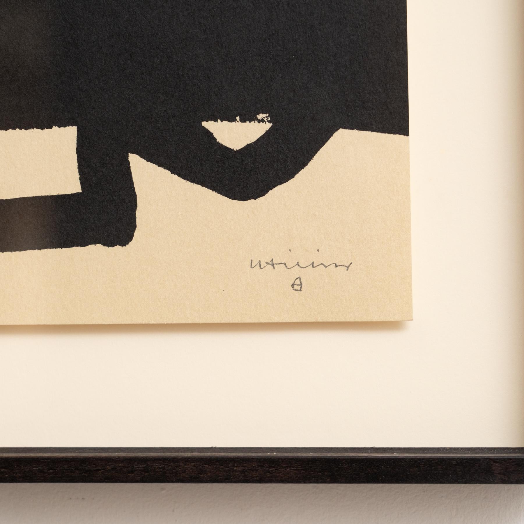 Odisea abstracta de Eduardo Chillida: Litografía 