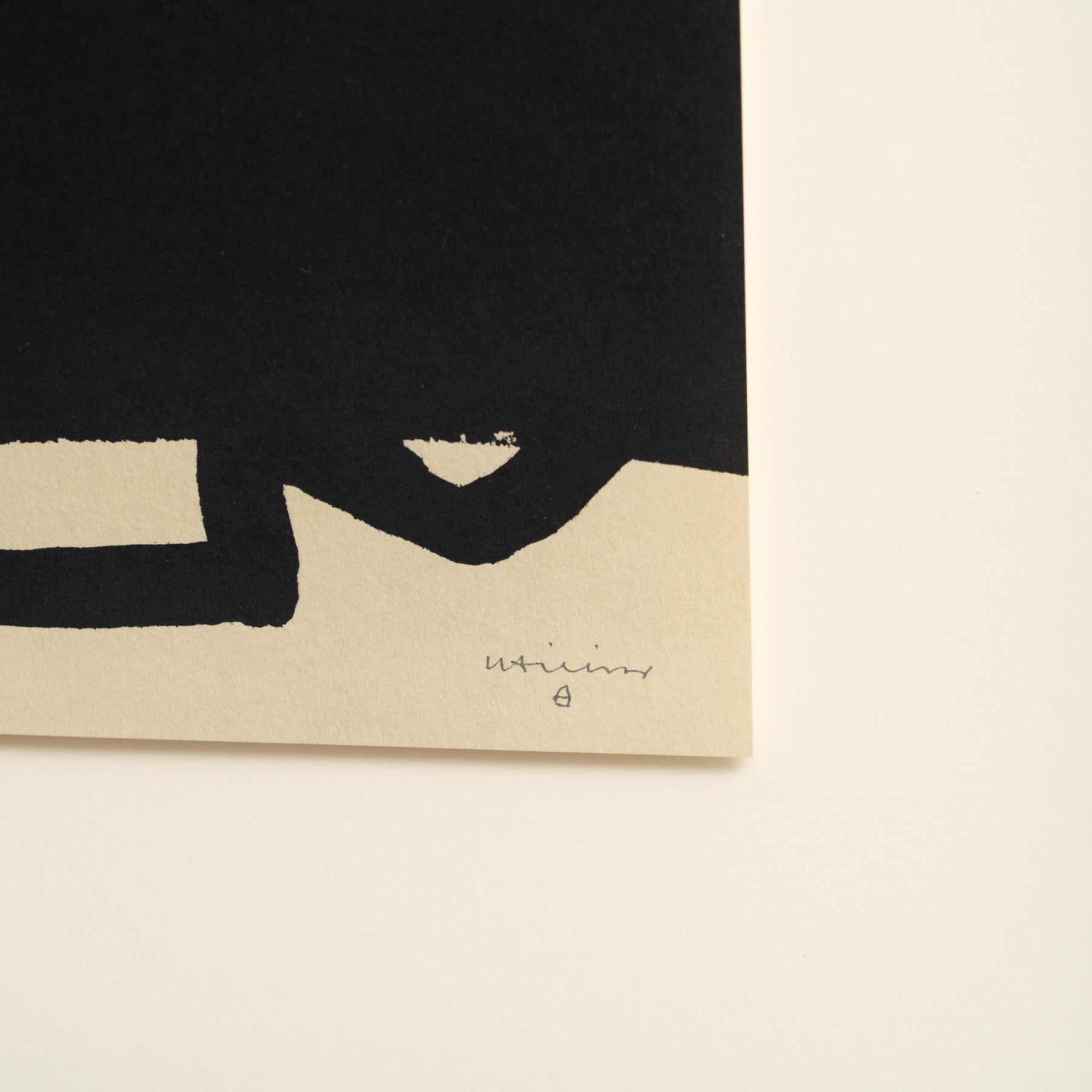Odisea abstracta de Eduardo Chillida: Litografía 