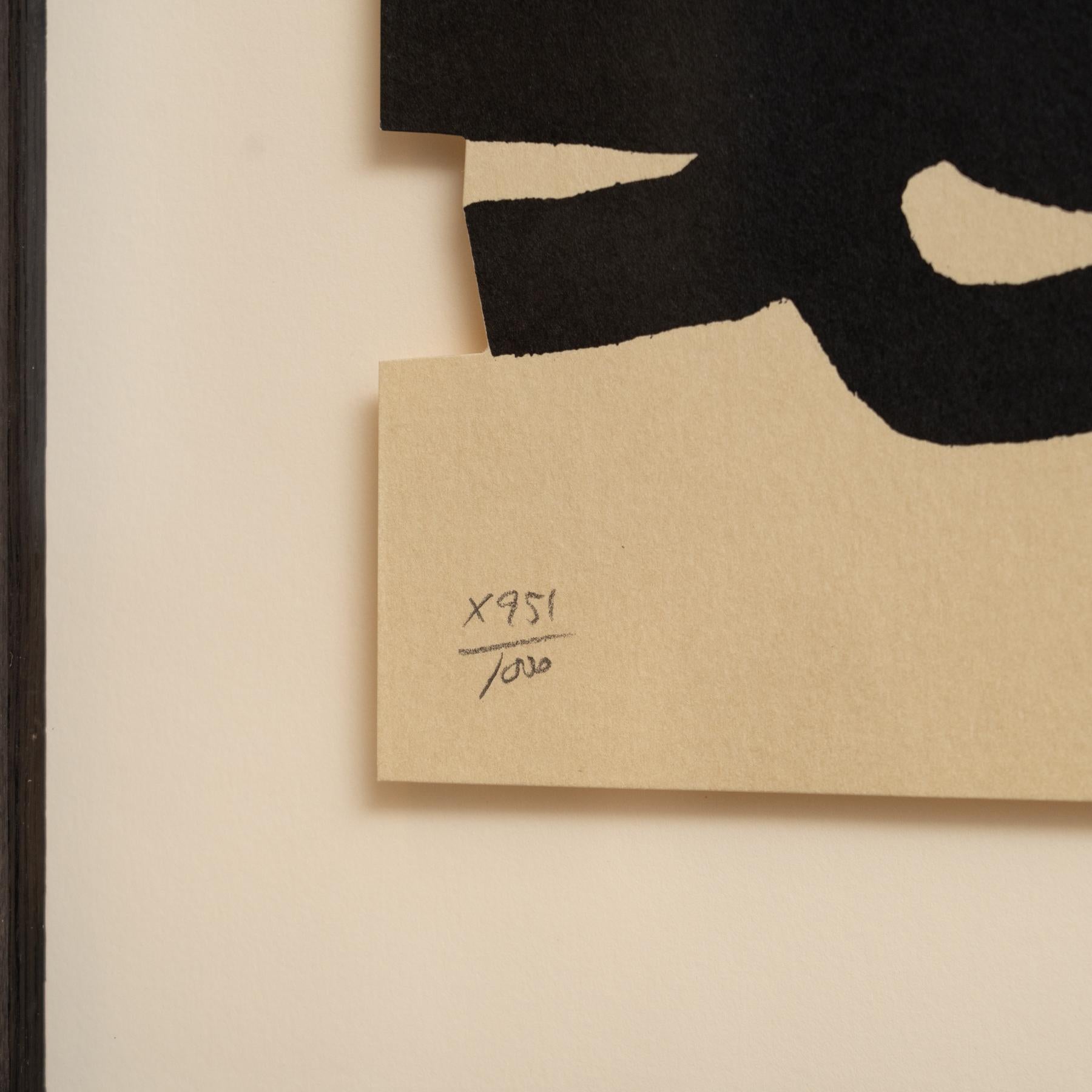 Odisea abstracta de Eduardo Chillida: Litografía 