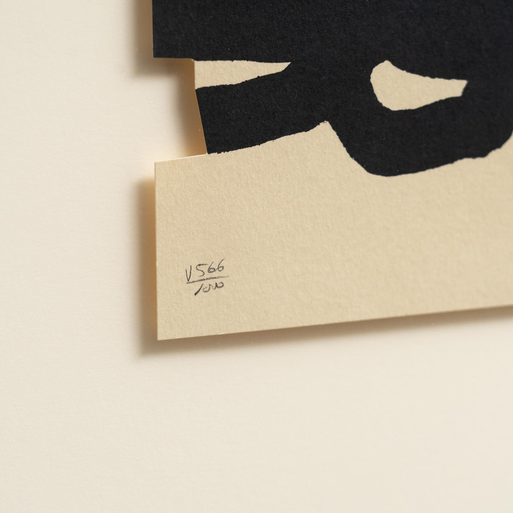Odisea abstracta de Eduardo Chillida: Litografía 
