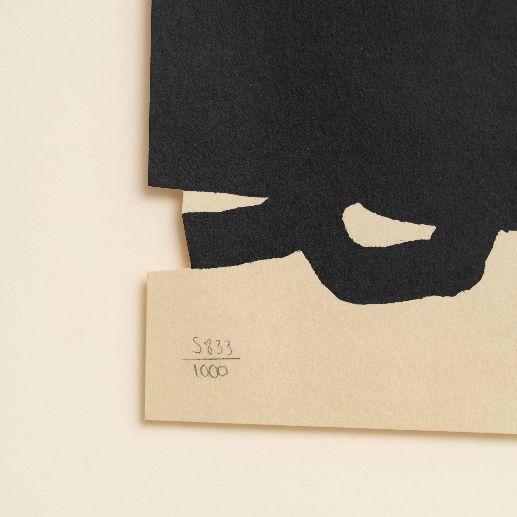 Fine XX secolo Odissea astratta di Eduardo Chillida: litografia 