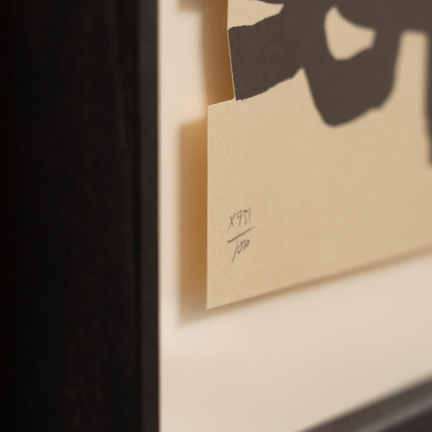 Odisea abstracta de Eduardo Chillida: Litografía 