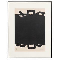 Eduardo Chillida's Abstract Odyssey: "Untitled" Lithography, 1999