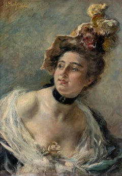 Portrait of a Smiling Woman