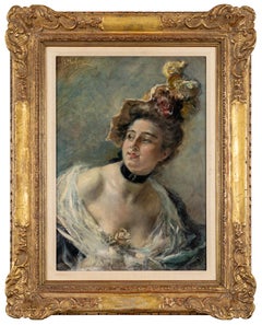 Portrait of a Smiling Woman