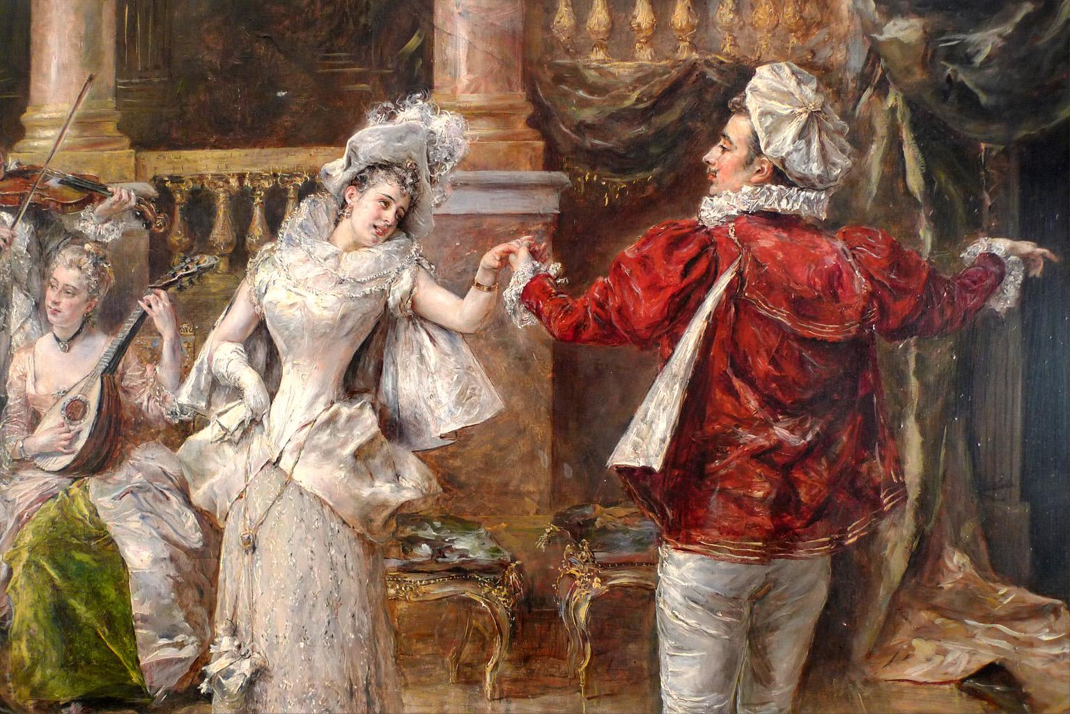 danse elegante du 17e siècle
