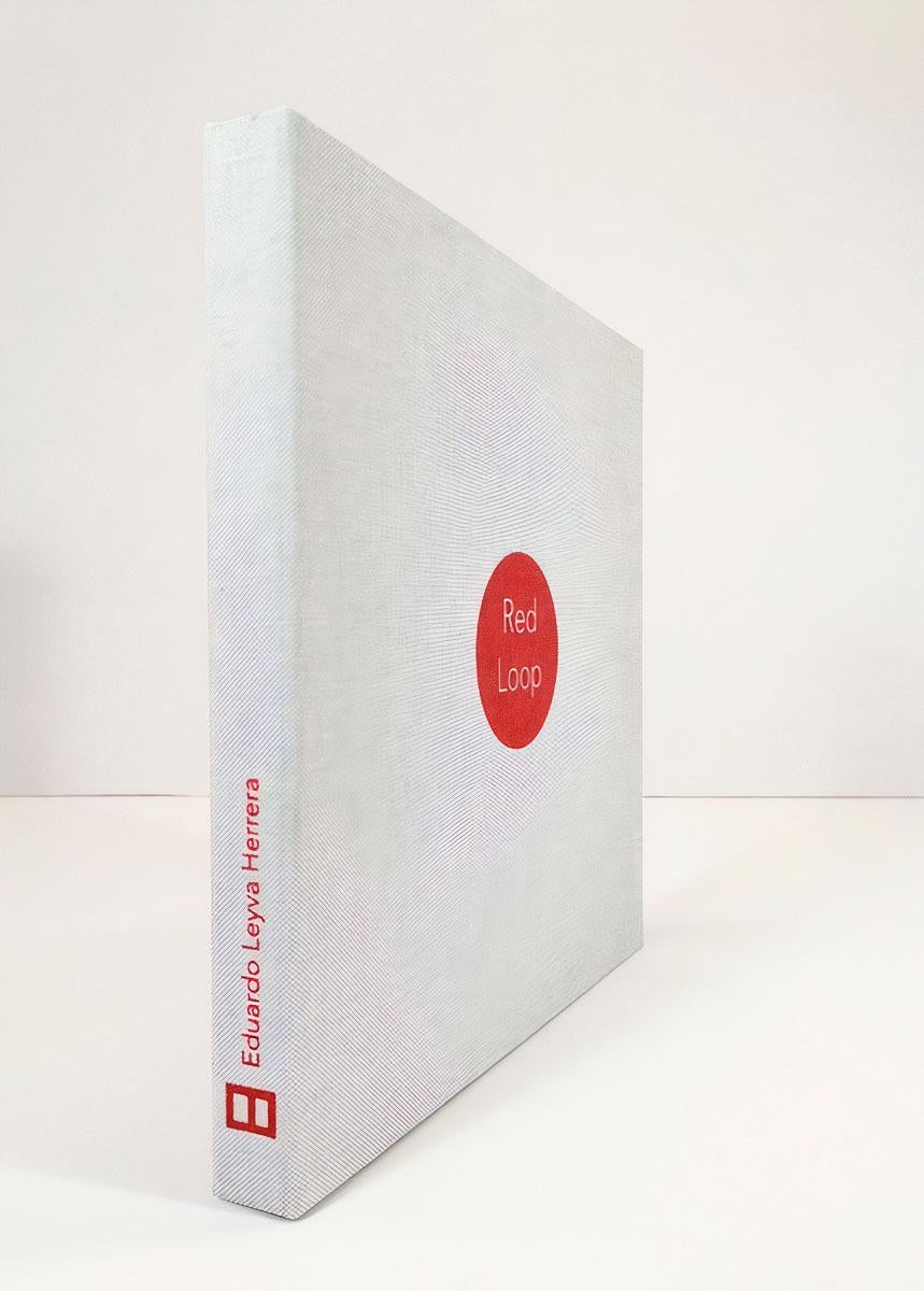 Red Loop (Folge von 12 Schabkunstdrucken in einem Portfolio in einer Schachtel) – Print von Eduardo Leyva Herrera