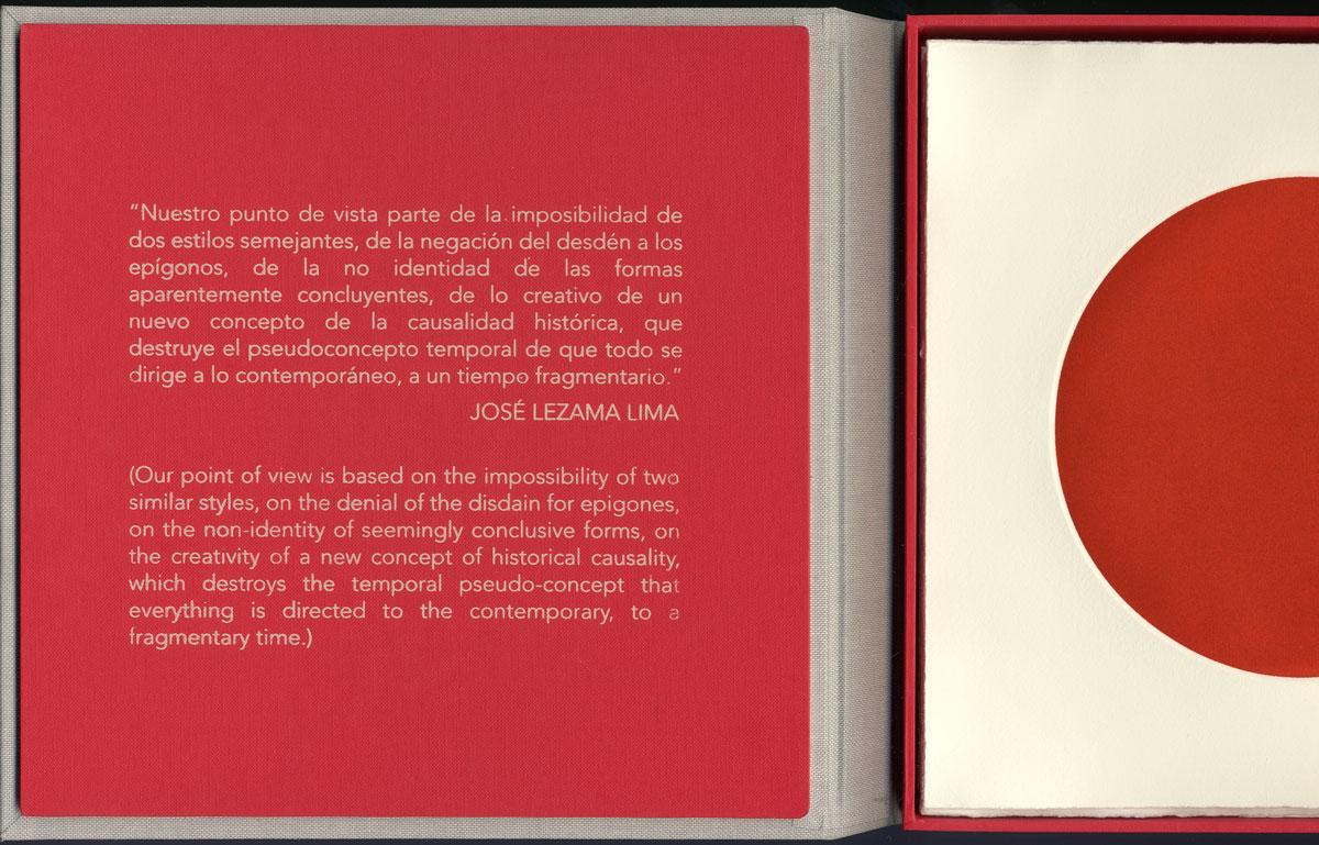 Red Loop (suite of 12 mezzotints in boxed portfolio) - Modern Print by Eduardo Leyva Herrera