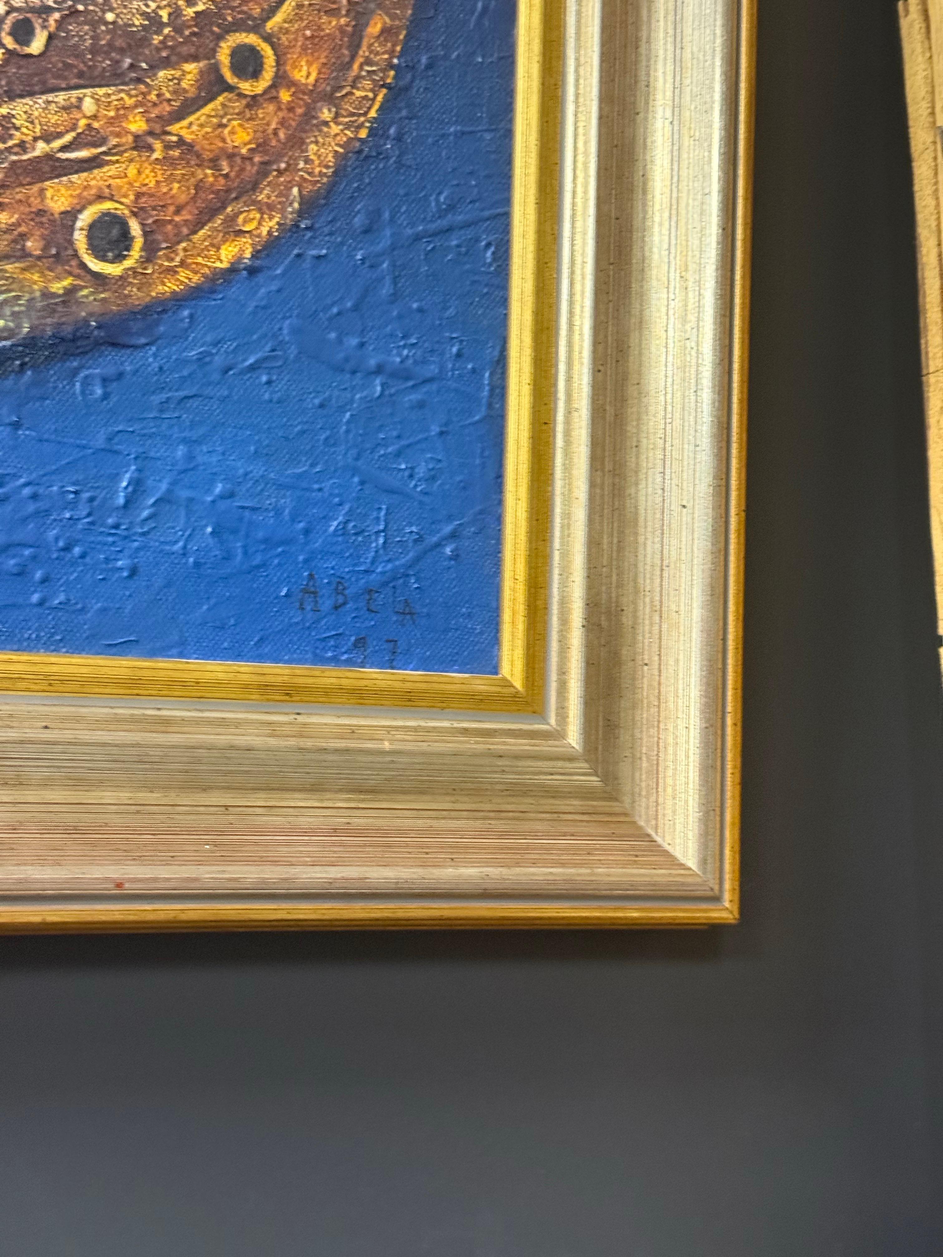Eduardo Miguel Abela Torras Surrealist Öl auf Leinwand im Angebot 8