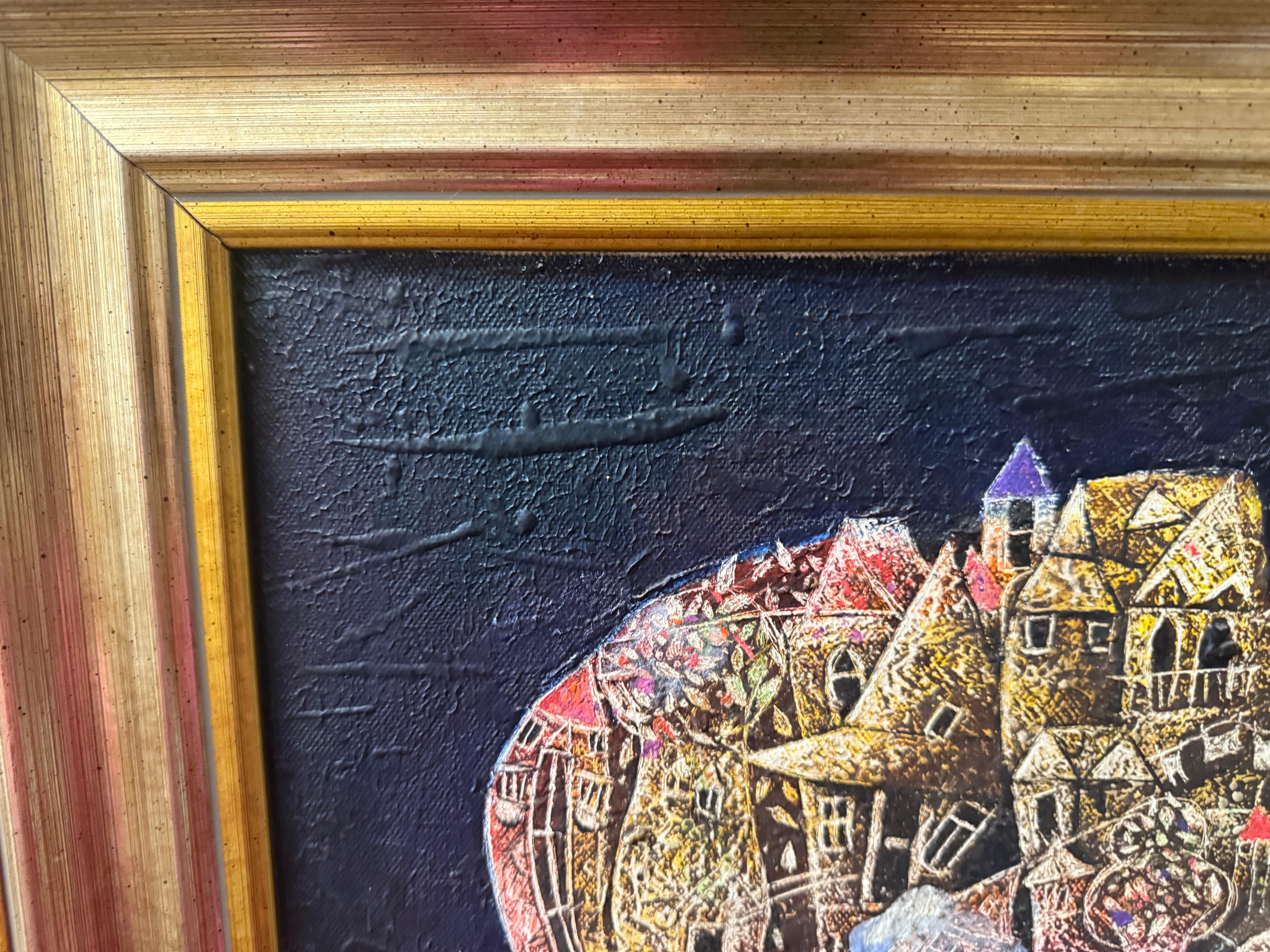 Eduardo Miguel Abela Torras Surrealist Öl auf Leinwand (20. Jahrhundert) im Angebot