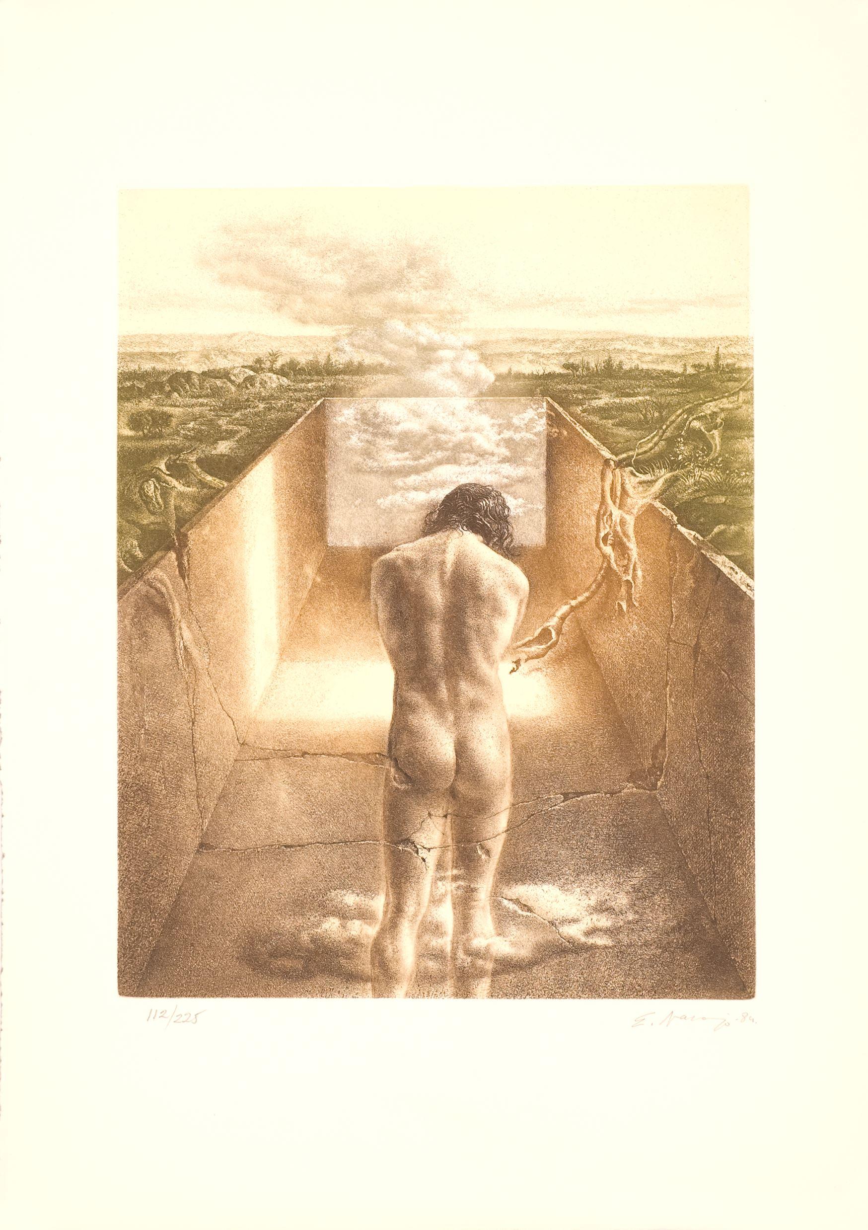 Eduardo Naranjo (Spanien, 1944)
'Creación VI', 1984
Gravur auf Papier
20,9 x 15 Zoll (53 x 38 cm.)
Auflage von 225
ID: NAR1115-003-225
Vom Autor handsigniert