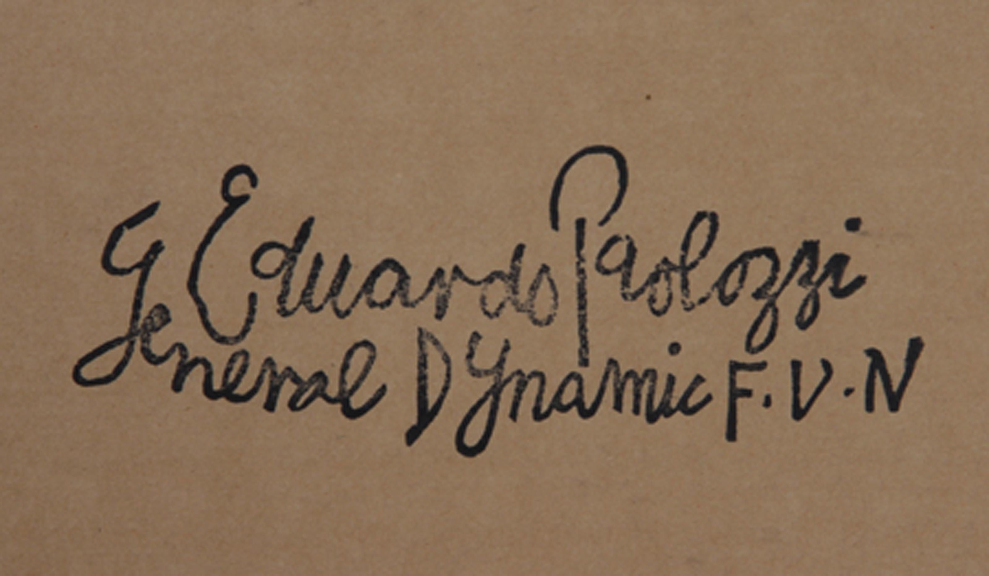 Fast jeder Vorort II, Pop-Art-Lithographie von Eduardo Paolozzi im Angebot 3