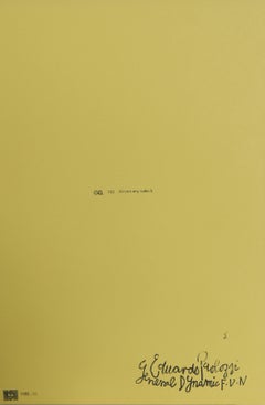 Fast jeder Vorort, Pop Art Lithographie von Eduardo Paolozzi