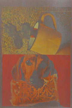 Quasi ogni periferia, litografia Pop Art di Eduardo Paolozzi