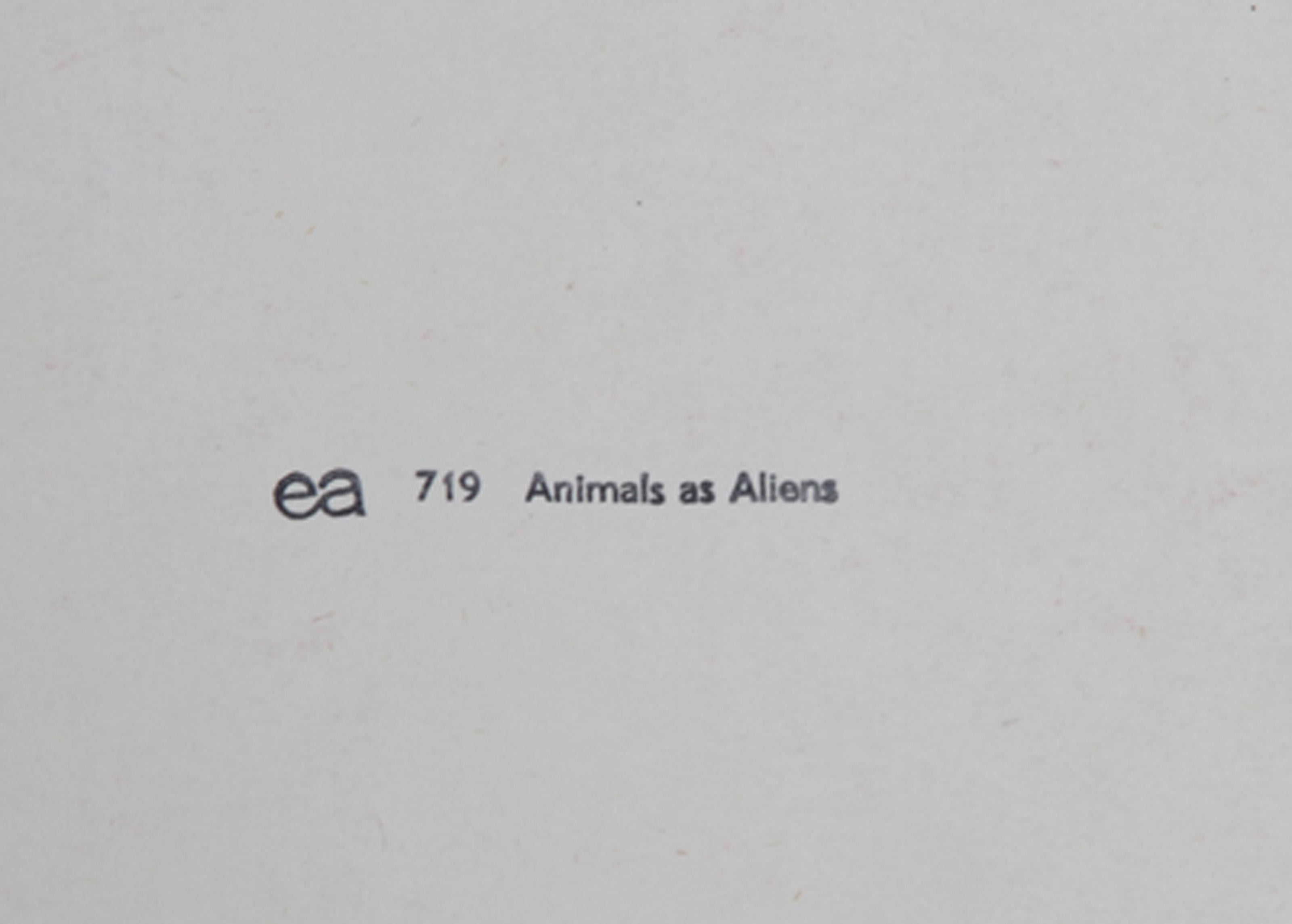 Tiere gegen. Aliens, Pop Art Lithographie von Eduardo Paolozzi im Angebot 2