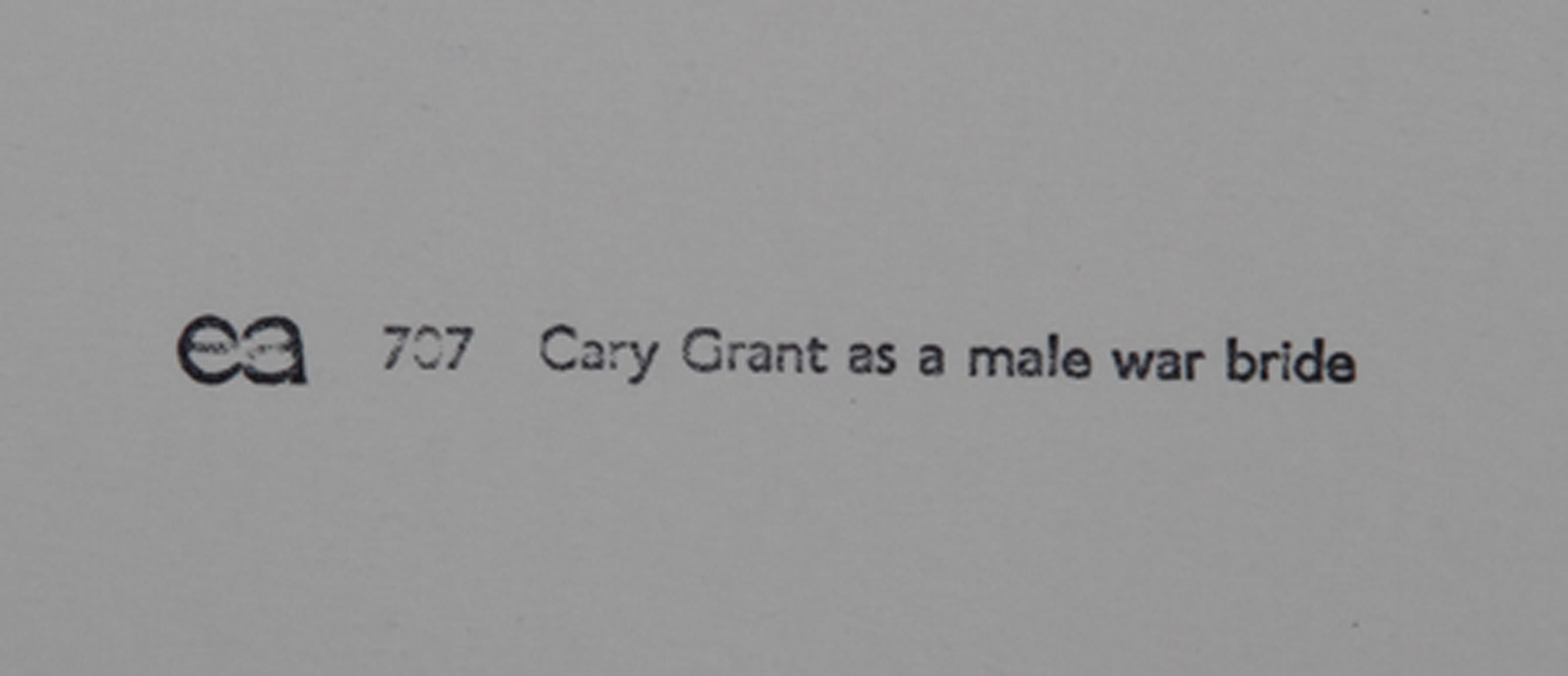 Cary Grant as a Male War Bride, Pop Art Lithograph by Eduardo Paolozzi For Sale 3