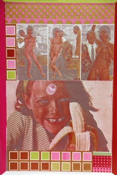 I primi tratti mentali di 300 geni II, litografia pop art di Eduardo Paolozzi