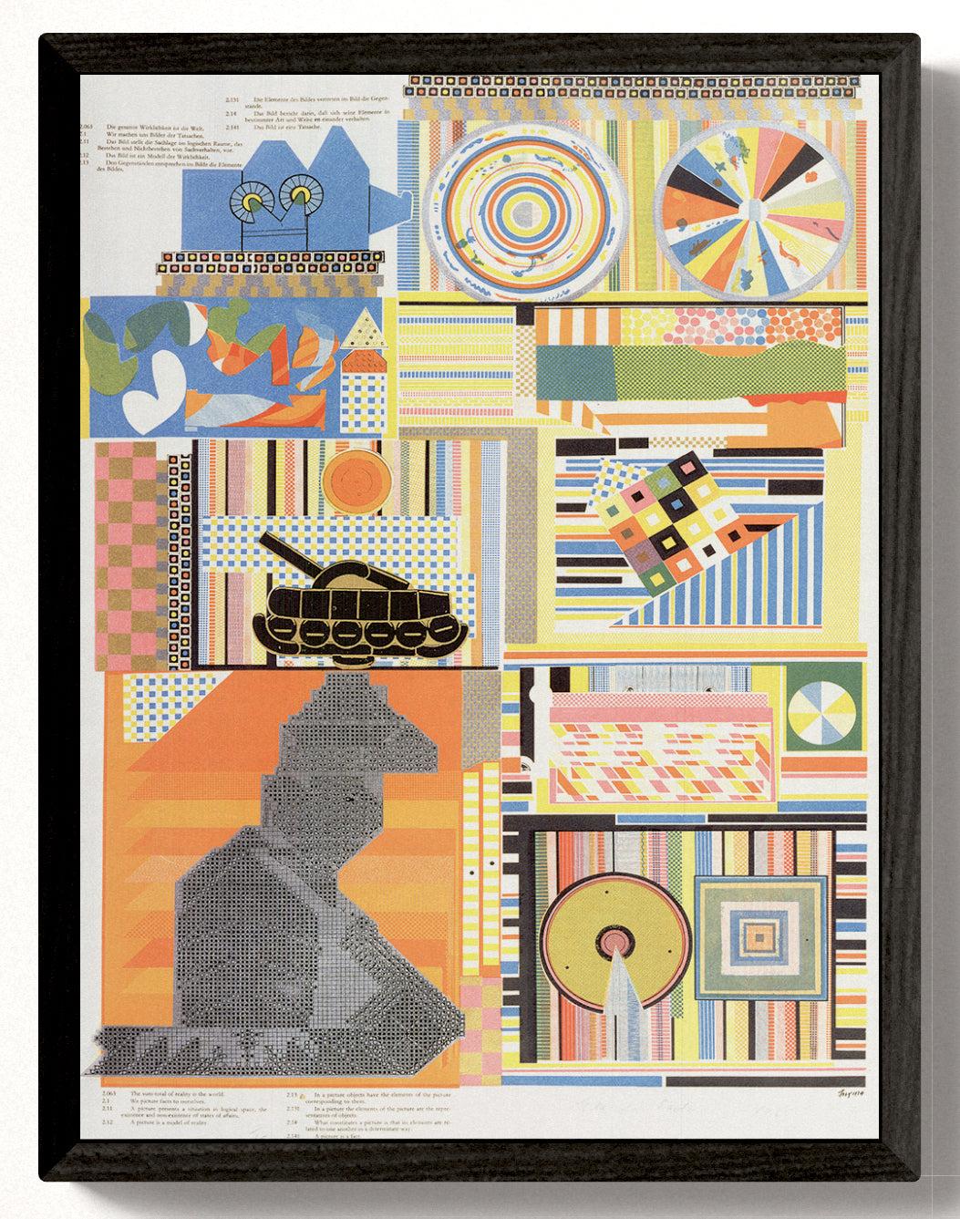 Eduardo Paolozzi 'Experience' 2012- British Pop Art Vintage