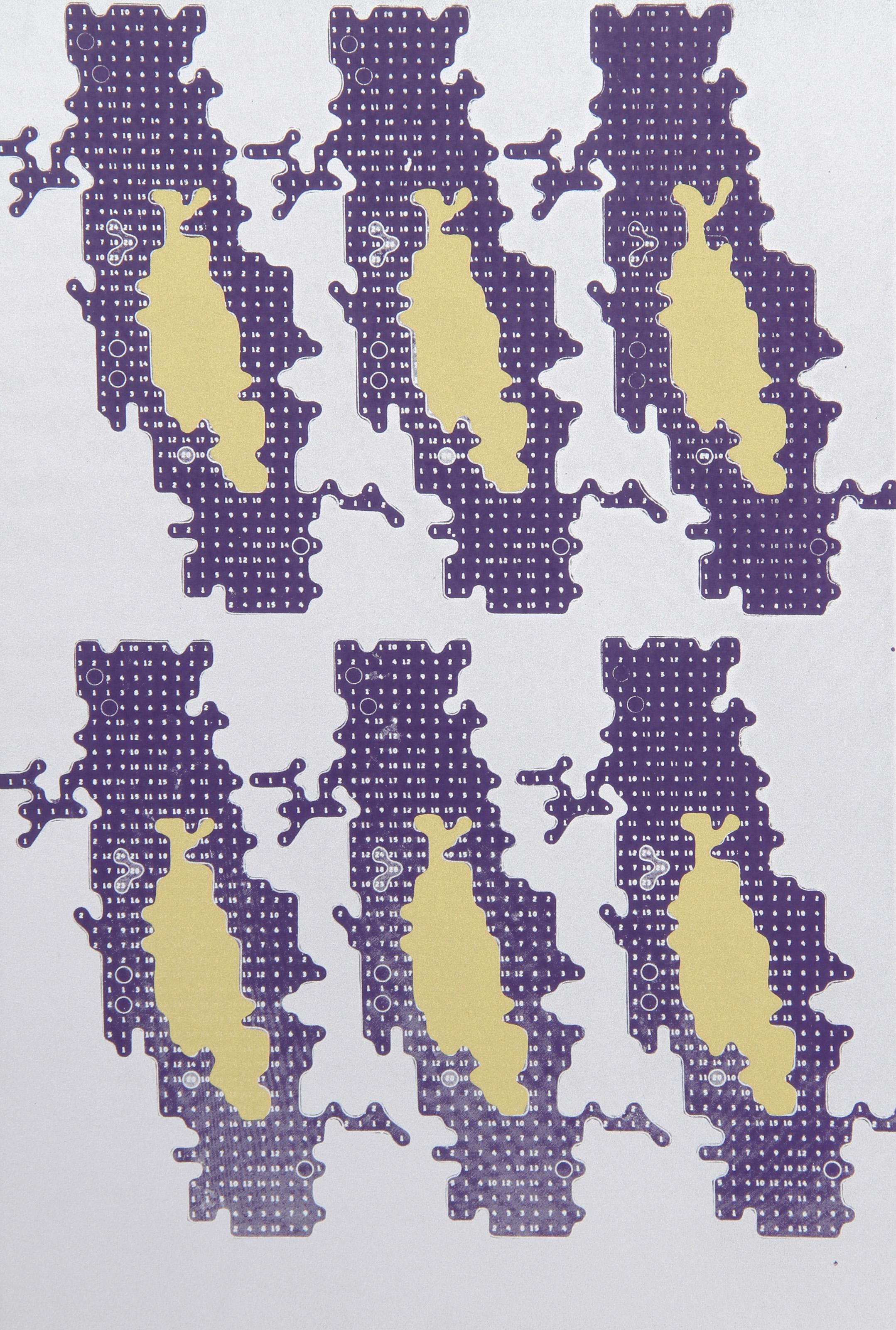 Eduardo Paolozzi, British (1924 - 2005) - Fortunes Guide to Government Contracts, Portfolio: General Dynamic F.U.N. Portfolio, Year: 1970, Medium: Photolithograph, stamp signed verso, Edition: 350, Size: 15 in. x 10 in. (38.1 cm x 25.4 cm)